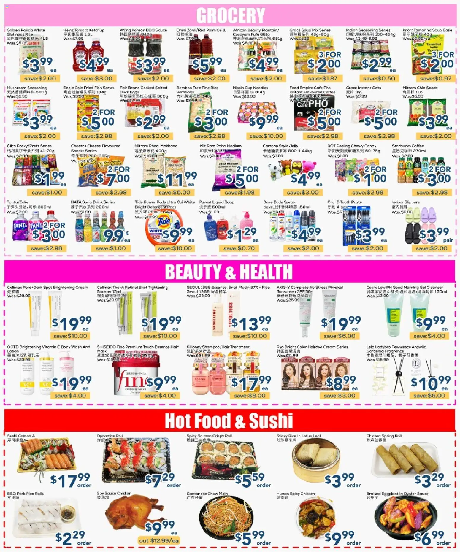 Oceans flyer valid from Sep 4, 2026 | Page: 2 | Products: Eggplant, Fragrance, Soap, Eggs