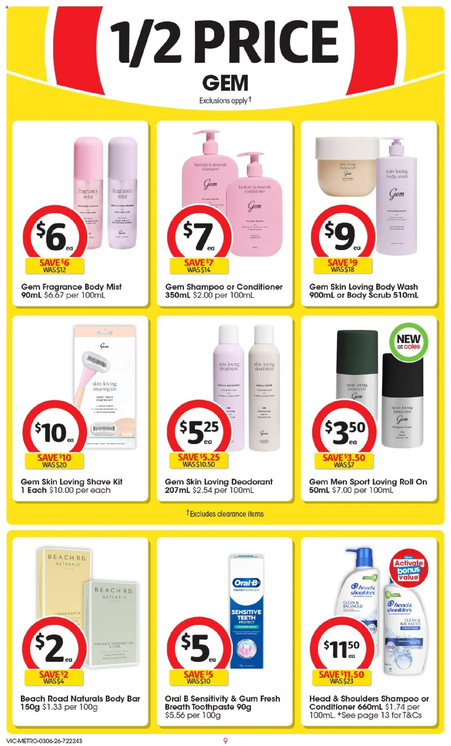Coles catalogue - valid from 03.06.2026 | Page: 9 | Products: Coca Cola, Water, Sugar, Lime