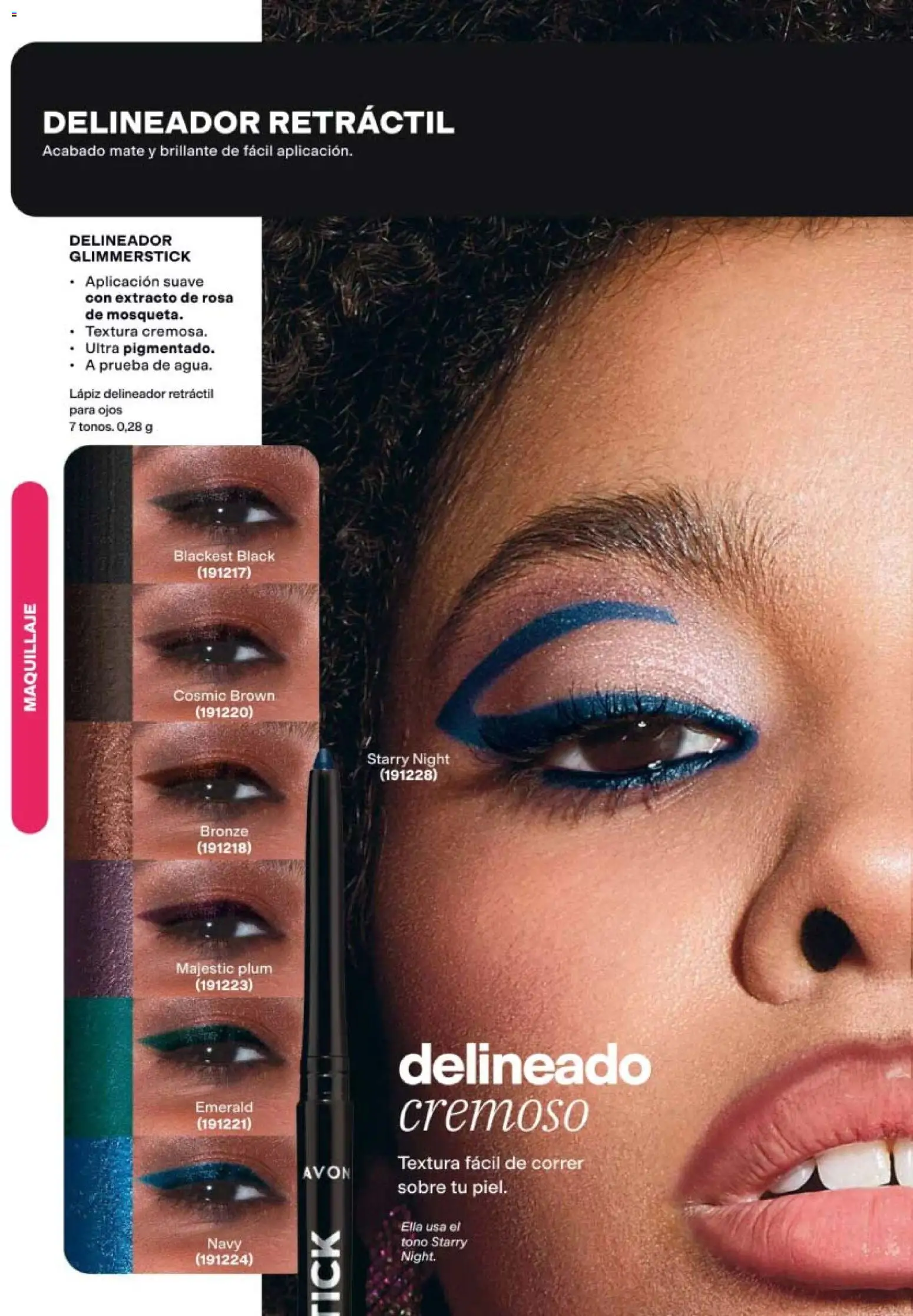 Nuevas ofertas de AVON válidas en toda la República Mexicana desde el 21/08/2026. ¡Encuentra las mejores ofertas en AVON campaña 13 2026! | Página: 18 | Productos: Mate, Maquillaje, Delineador, Sobre
