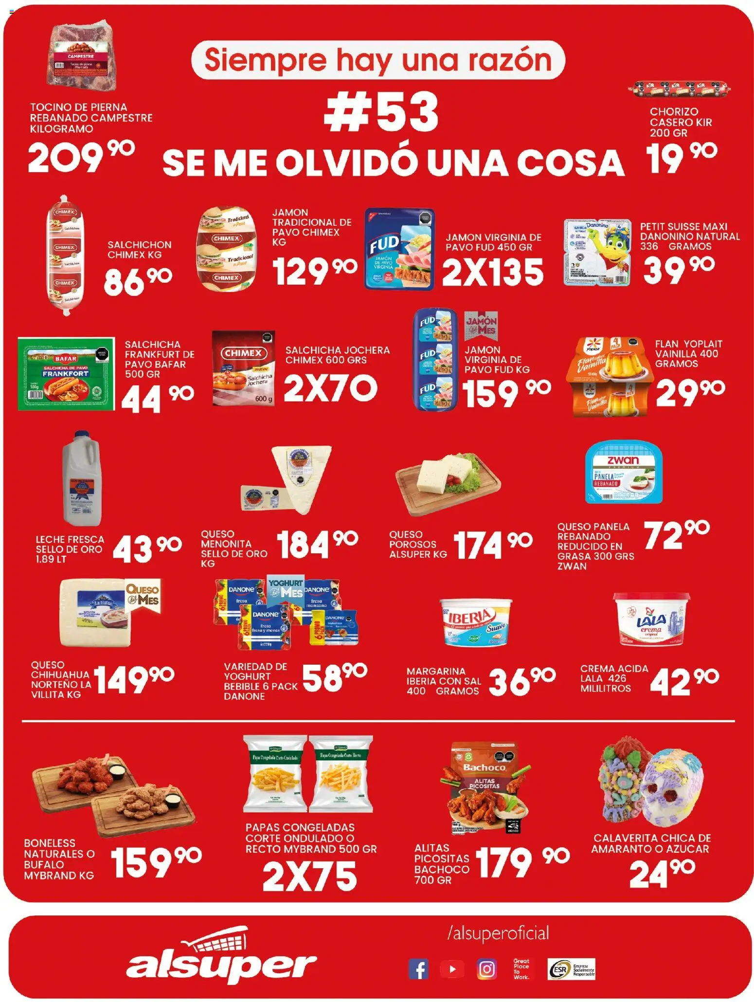 Nuevas ofertas de Alsuper válidas en toda la República Mexicana desde el 27/10/2026. ¡Encuentra las mejores ofertas en Alsuper folleto! | Página: 3