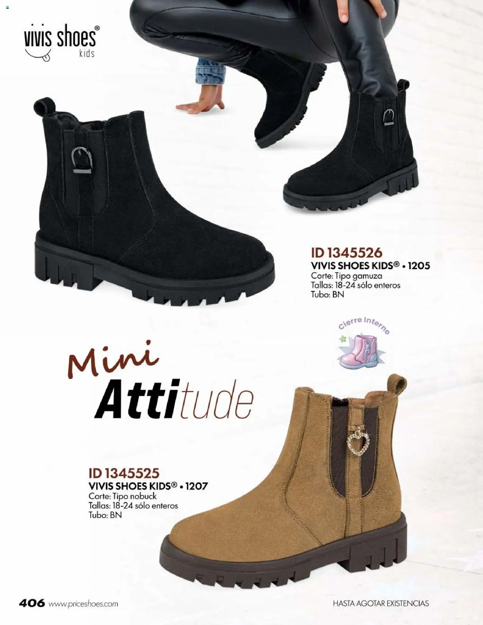 Nuevas ofertas de Price Shoes válidas en toda la República Mexicana desde el 18/07/2026. ¡Encuentra las mejores ofertas en Price Shoes catálogo Botas! | Página: 406
