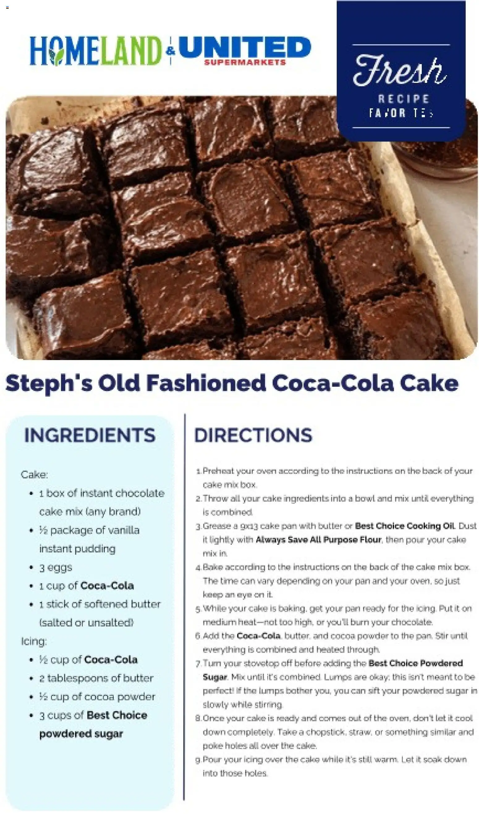 Homeland Weekly Recipe - valid from 10/07/2026 | Page: 1