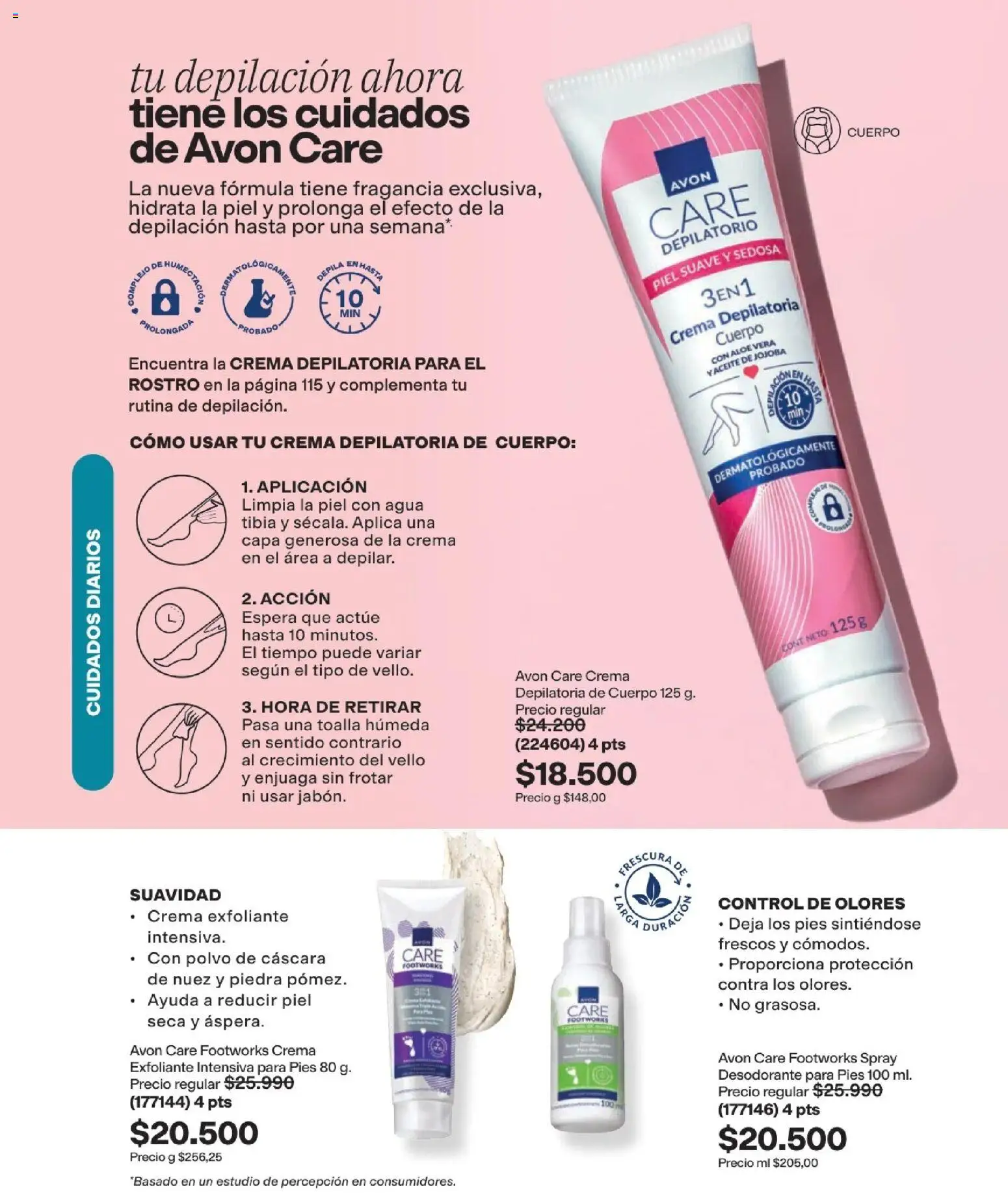 Avon revista - valida desde el 29/07/2026 | Página: 138 | Productos: Crema, Fragancia, Polvo, Loción tonificante