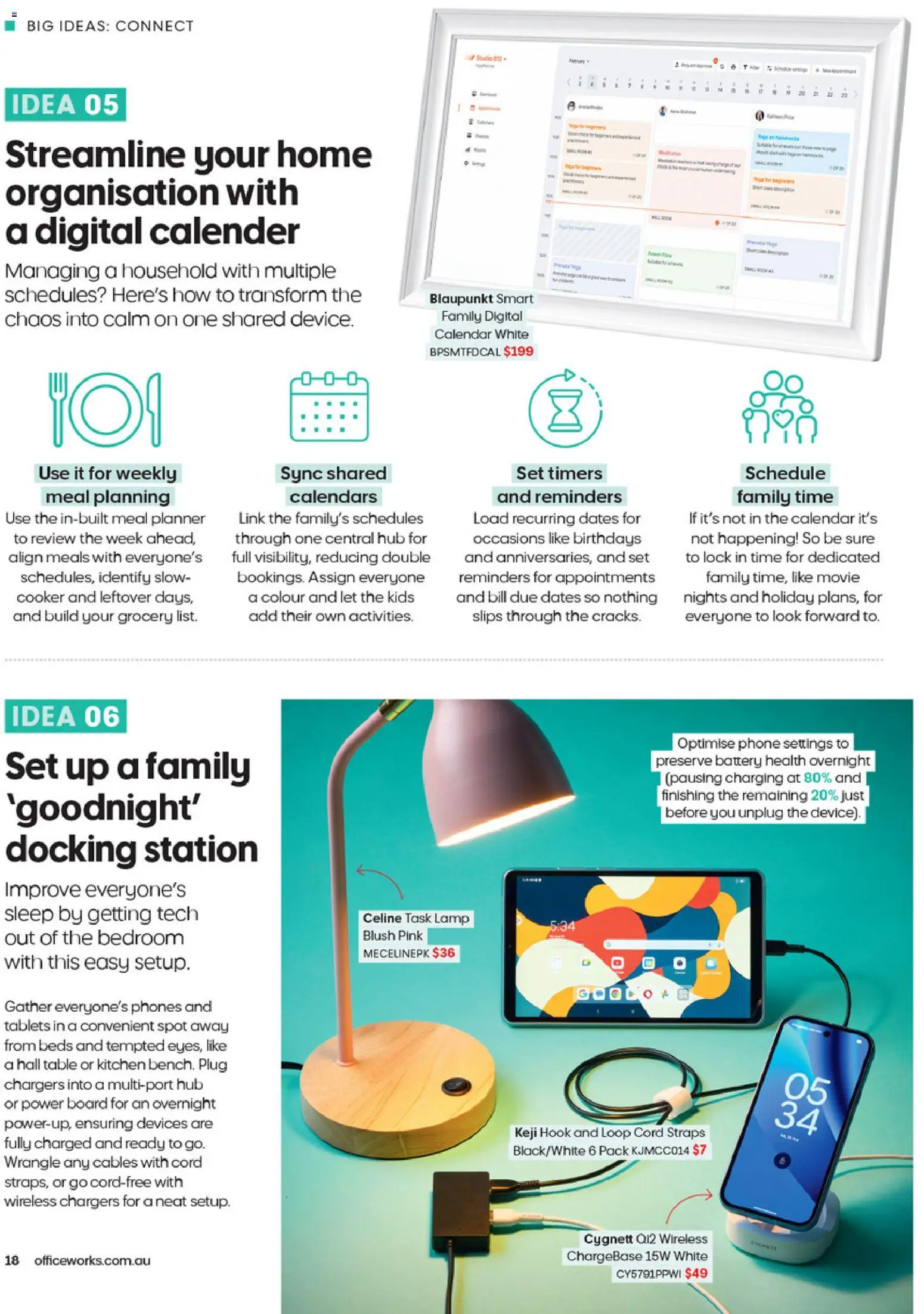 Officeworks catalogue - valid from 27/08/2026 | Page: 18 | Products: Table, Cooker, Digital, Power board