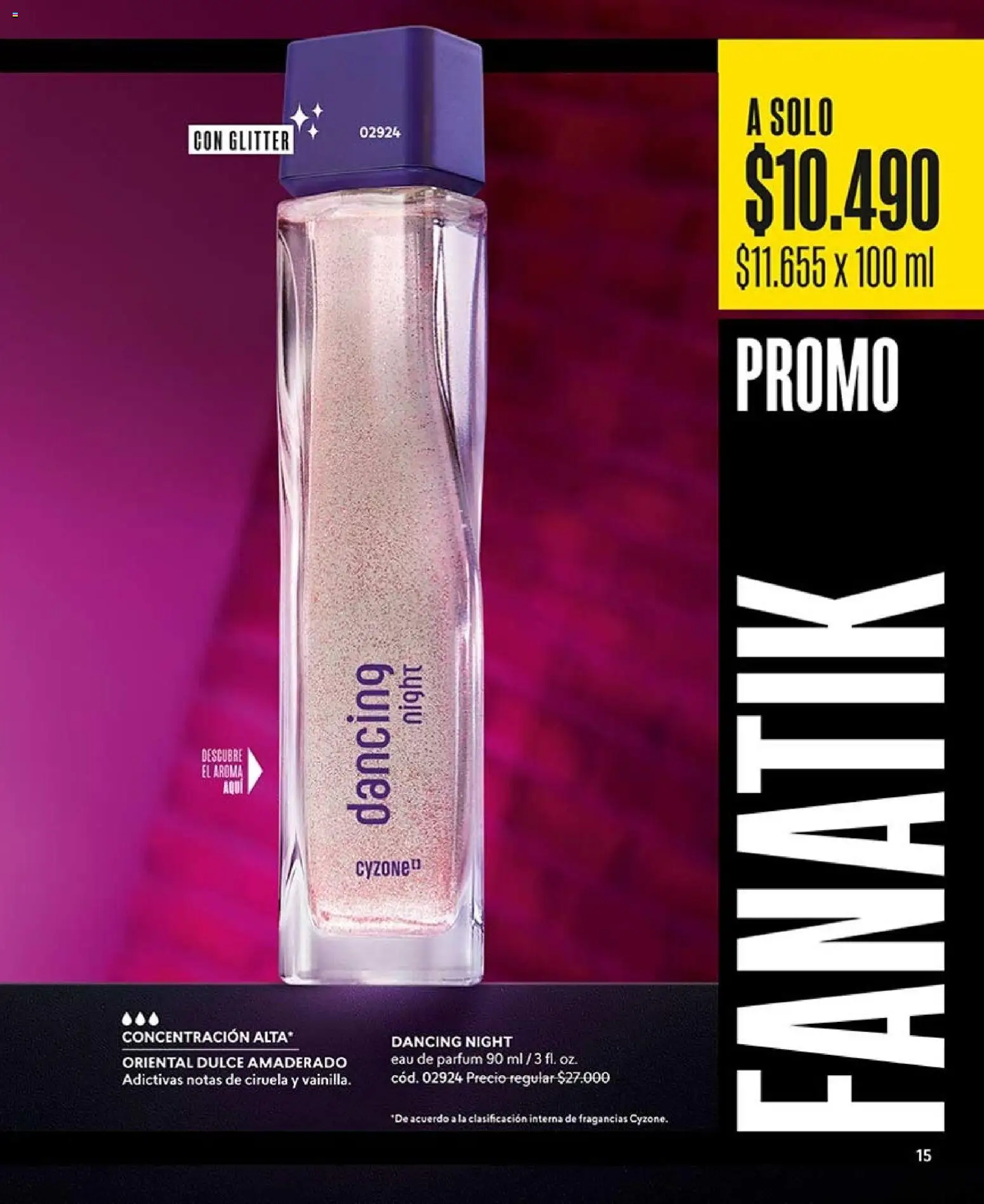 Catálogo CyZone Campaña 14 │ válido desde el 16.08.2026 | Página: 15 | Productos: Glitter