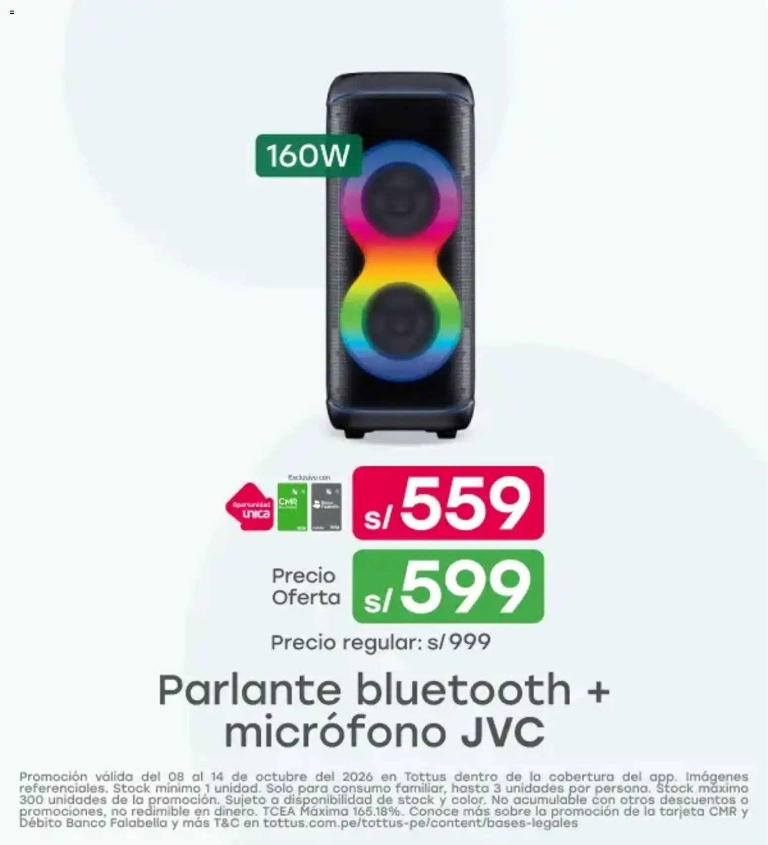 Catálogo Tottus válido desde 08/10/2026 | Página: 1