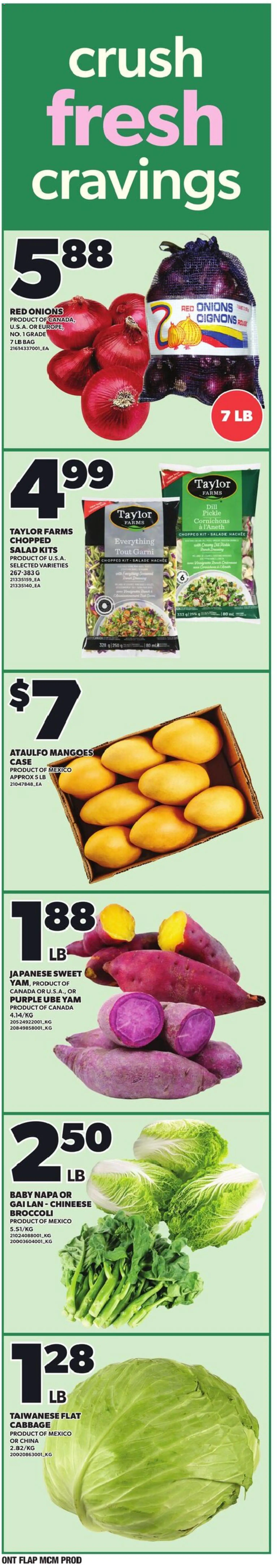 Loblaws flyer valid from 09.04.2026 | Page: 13 | Products: Salad, Case, Bag