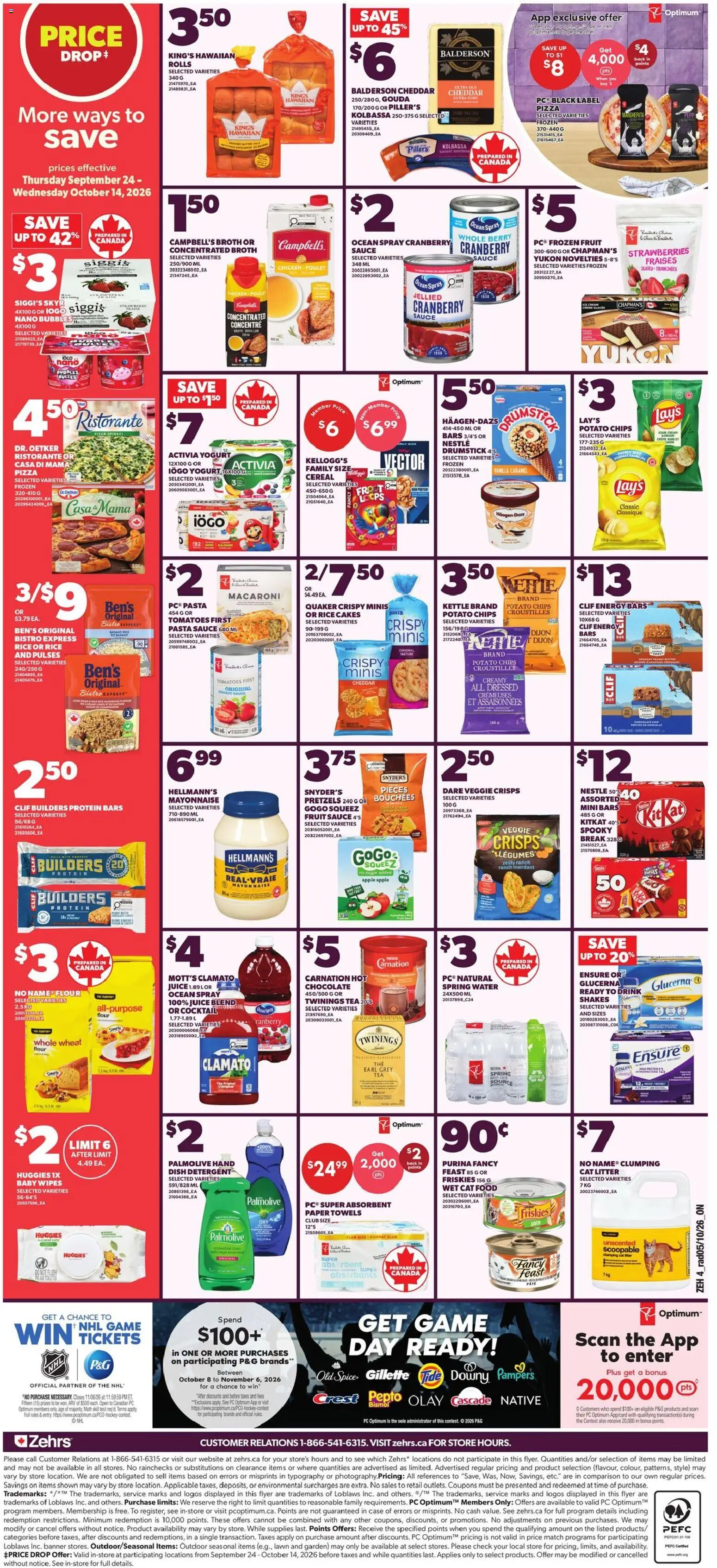 Zehrs flyer valid from Oct 8, 2026 | Page: 2
