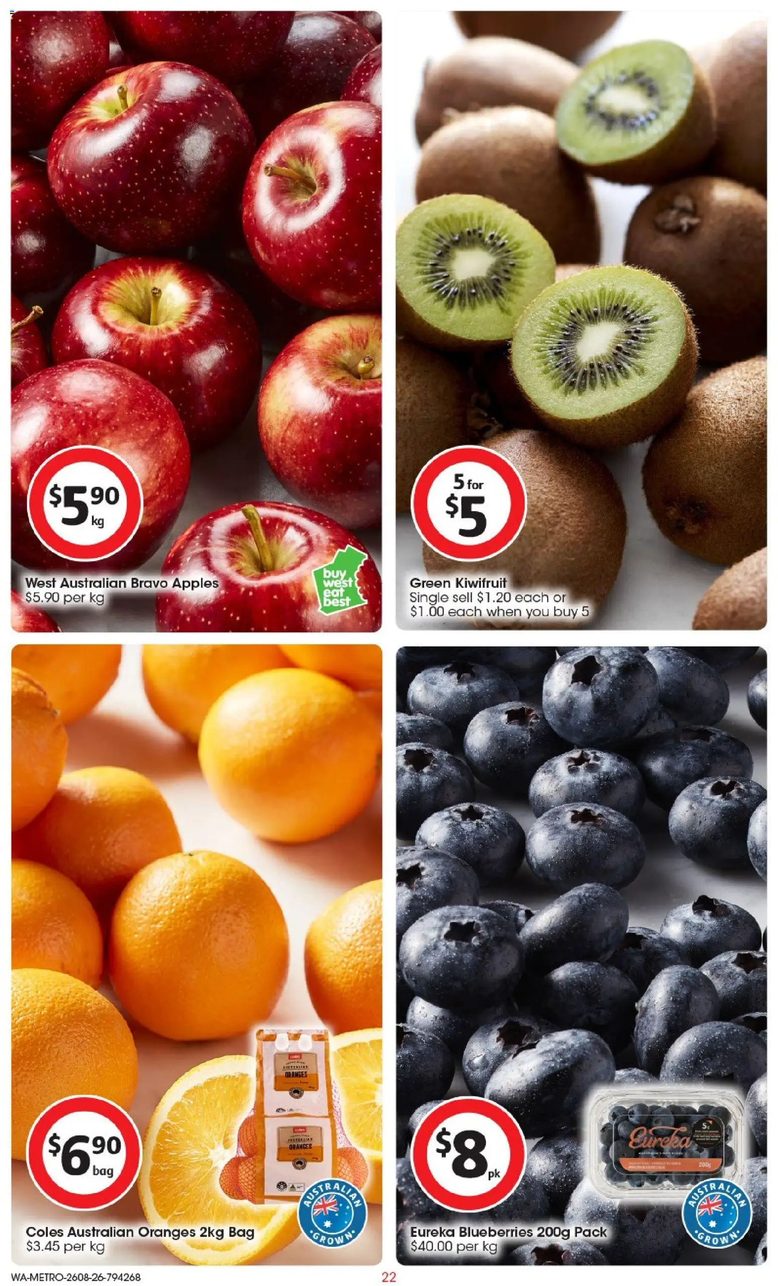 Coles catalogue - valid from 26/08/2026 | Page: 22
