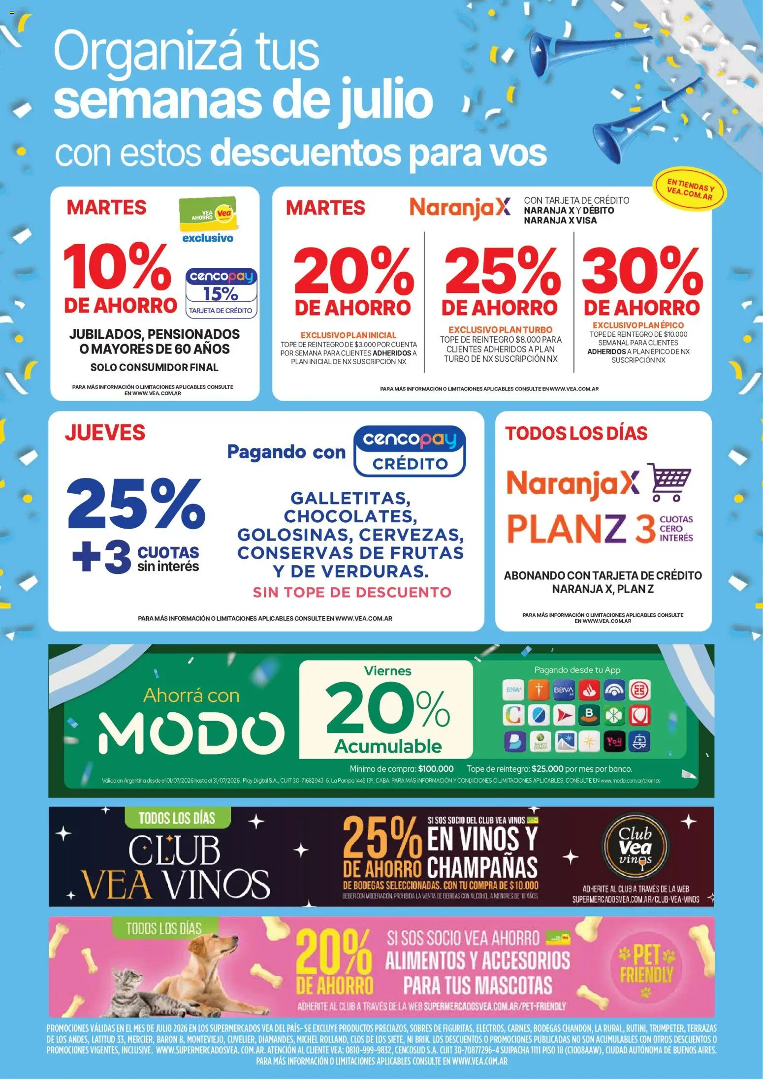 Vea - Fin de semana de Ahorro │ válido desde el 03/07/2026 | Página: 8