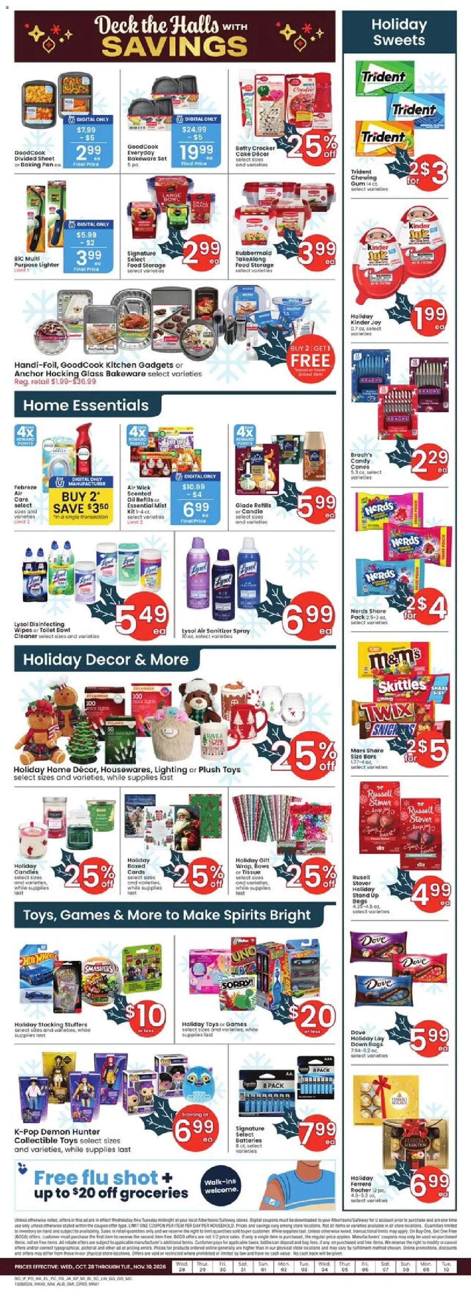 Albertsons Weekly Ad - valid from 10/28/2026 | Page: 6