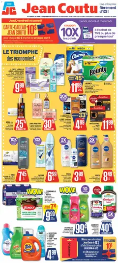Preview of Jean Coutu circulaire from shop Jean Coutu valid from Sep 17, 2026