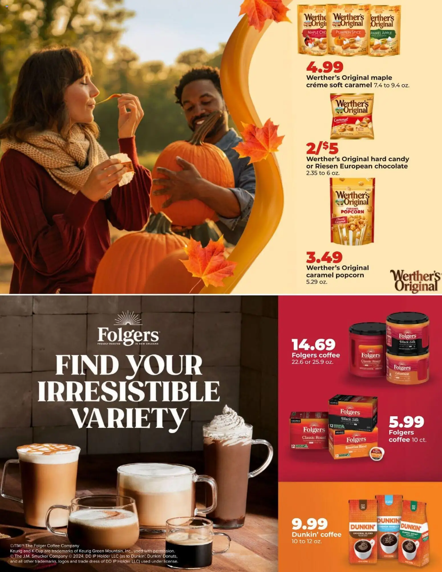 HyVee Monthly Ad - valid from 08/31/2026 | Page: 6 | Products: Popcorn, Candy, Coffee, Dress