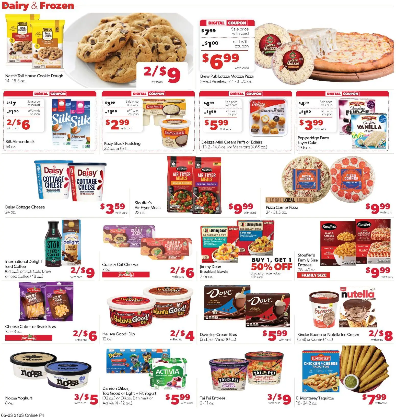 Family Fare Weekly Ad - ND - valid from 03.05.2026 | Page: 11 | Products: Coffee, Rice, Cottage cheese, Sauce
