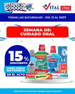 Vista previa Vital - Ahorrá válido desde el 13/07/2026