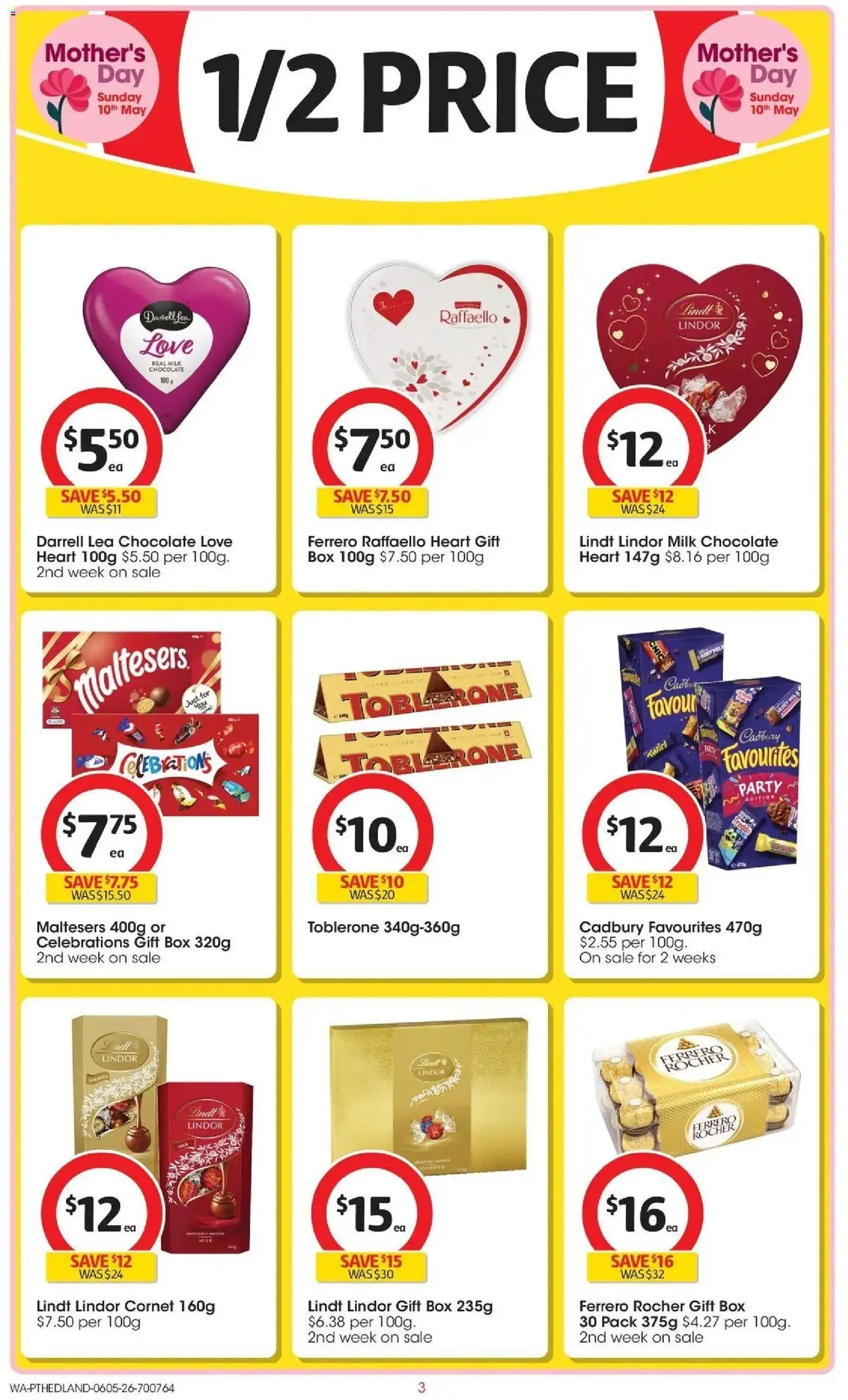 Coles catalogue - valid from 05.05.2026 | Page: 3 | Products: Box, Milk, Dairy, Chocolate