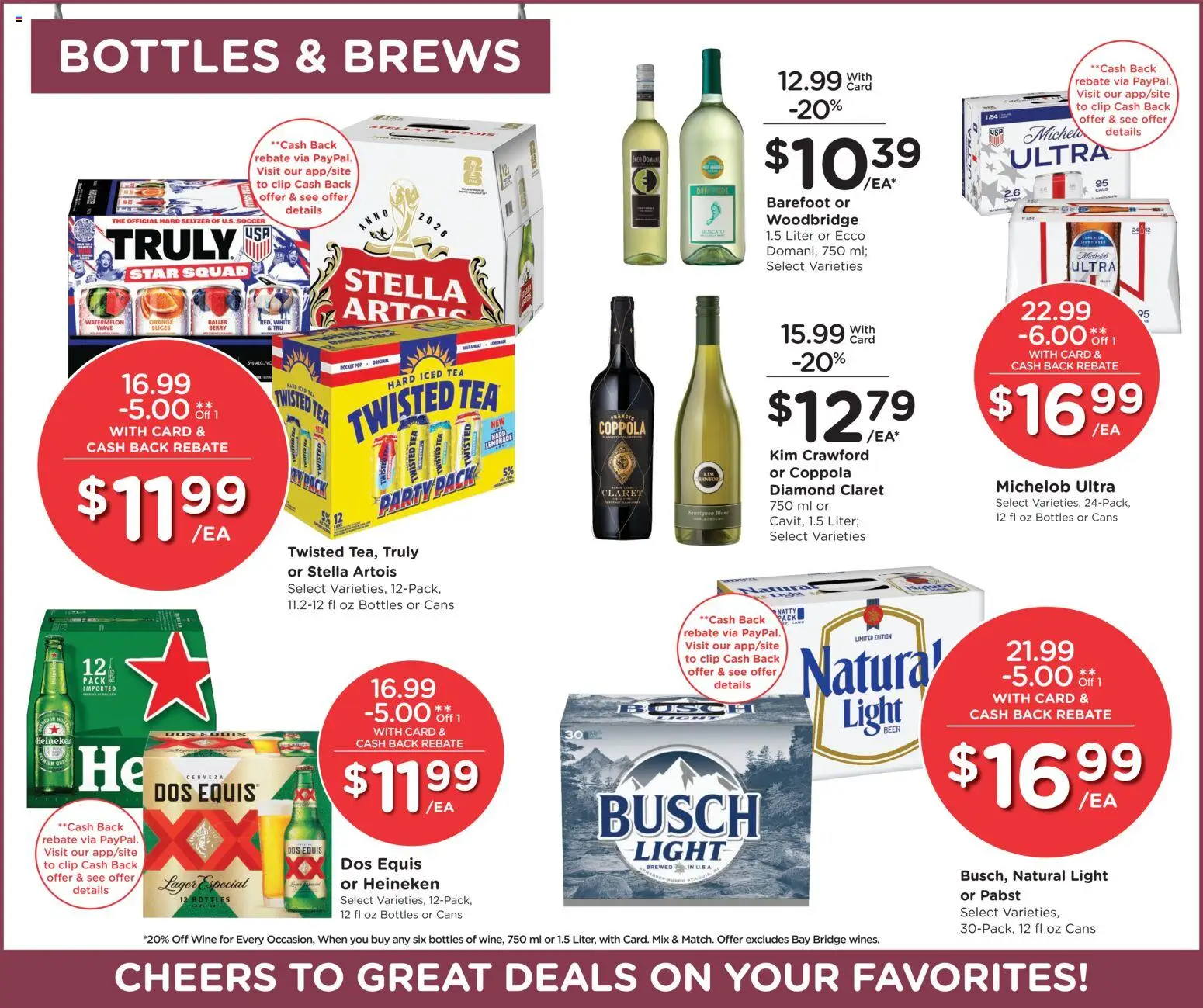 Smith's Weekly Ad - ID - valid from 03.06.2026 | Page: 10 | Products: Clip, Beer, Tea, Watermelon