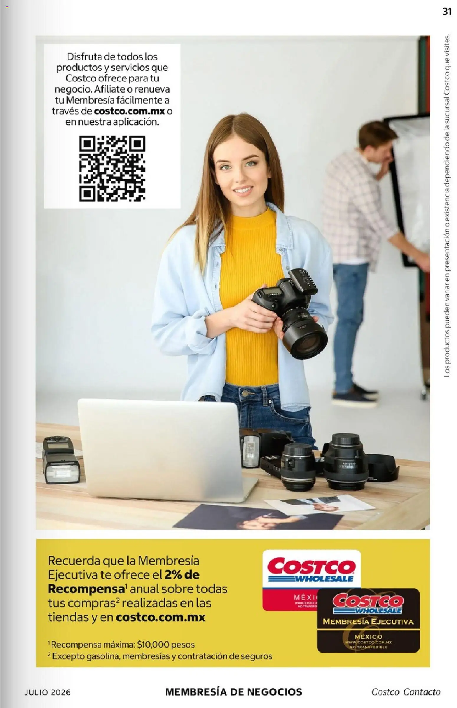 Nuevas ofertas de Costco válidas en toda la República Mexicana desde el 01/07/2026. ¡Encuentra las mejores ofertas en Costco Revista Julio 2026! | Página: 31 | Productos: Té, Sobre