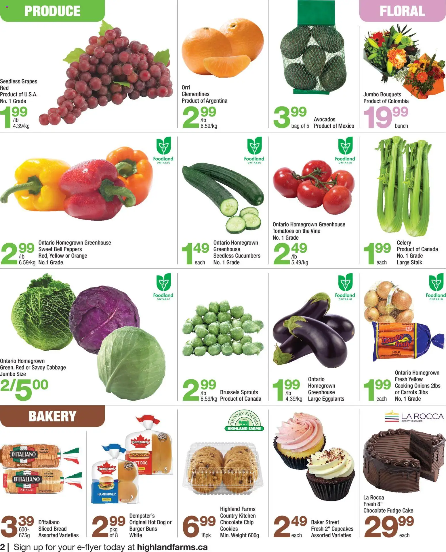 Highland Farms flyer valid from Oct 29, 2026 | Page: 2