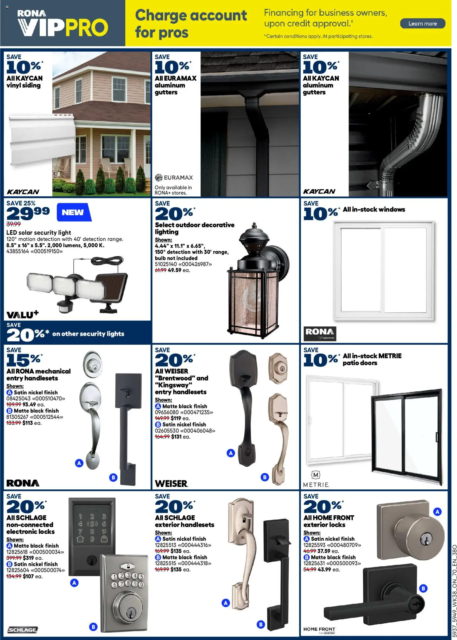 Rona flyer valid from Oct 15, 2026 | Page: 8