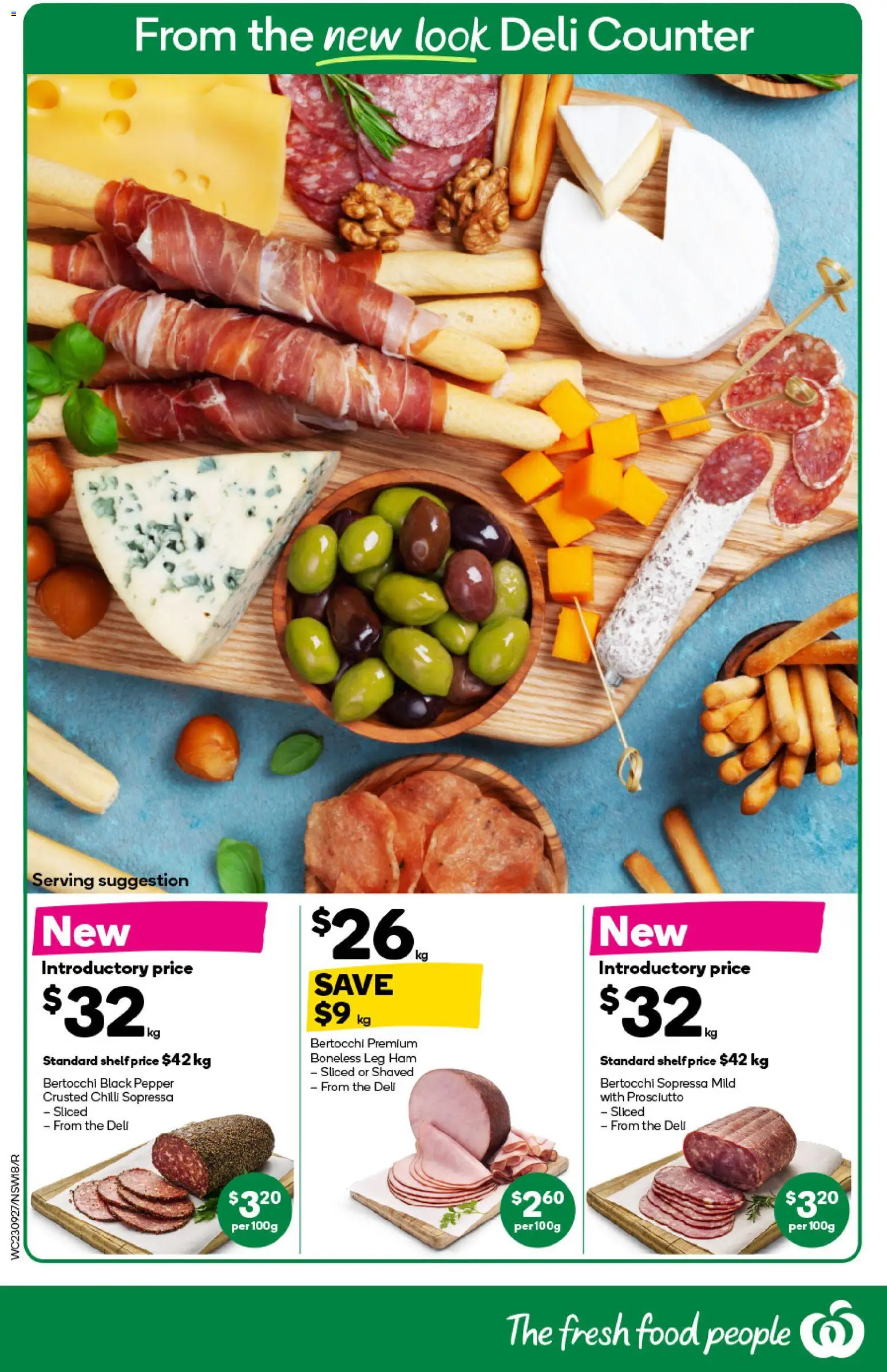 Woolworths catalogue - valid from 23/09/2026 | Page: 20 | Products: Shelf, Ham, Pepper, Chilli