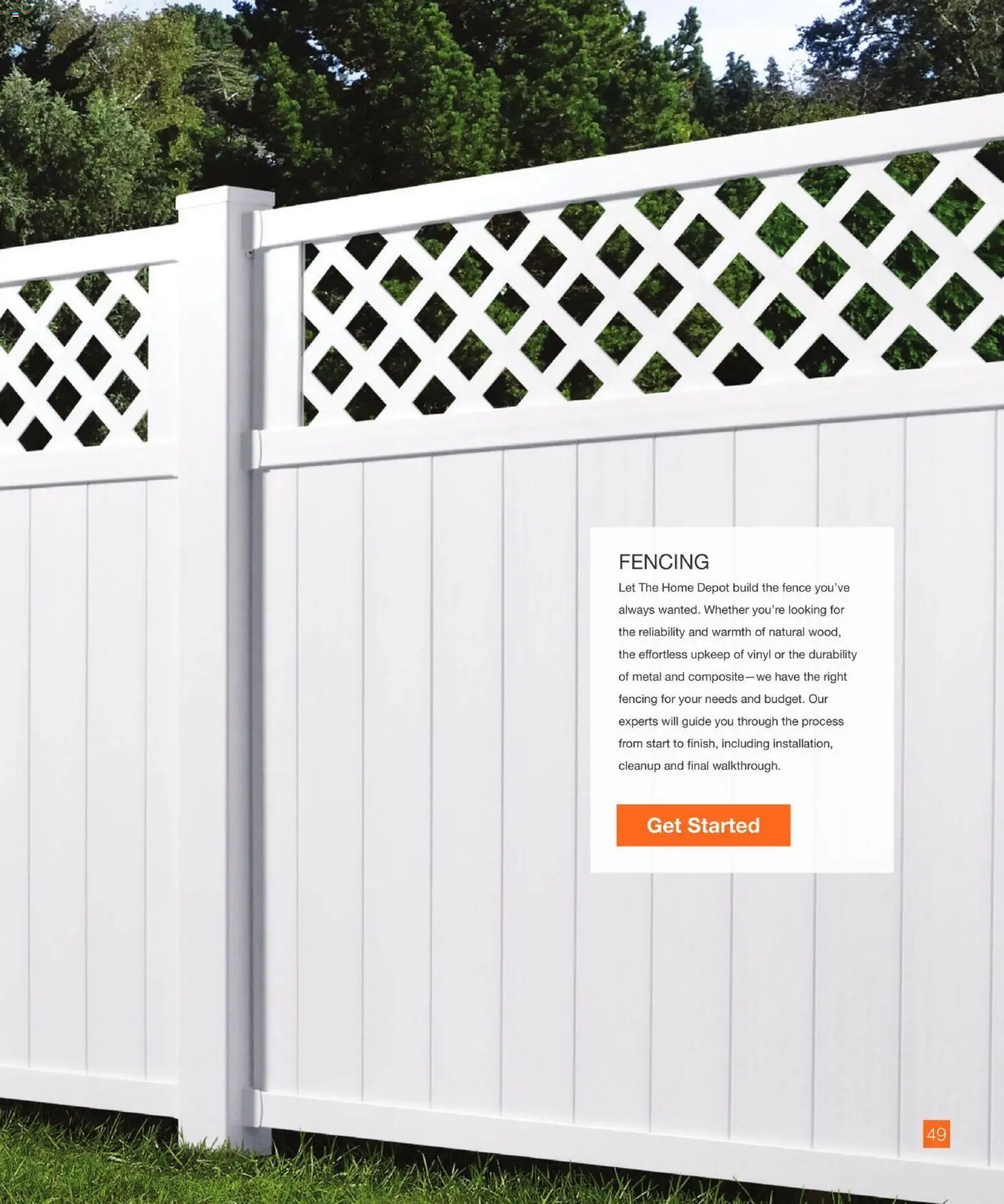Home Depot Home Services Catalog - valid from 09/17/2026 | Page: 49