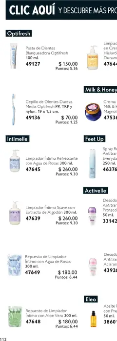 Vista previa de Oriflame campaña 7 2026, nuevo folleto de la tienda, válido en México a partir del 09.05.2026 | Página: 222