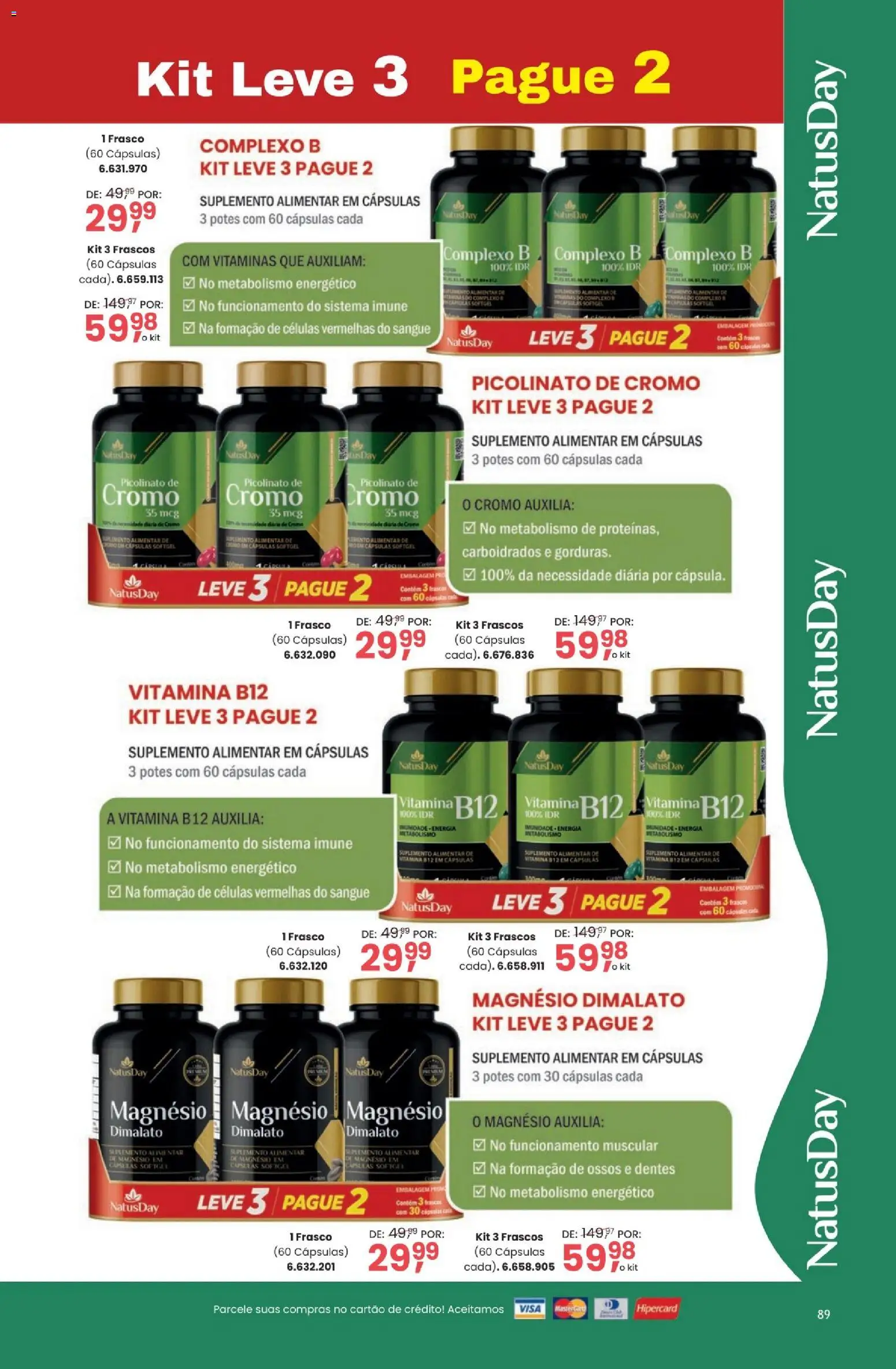 Quatro Estações Folheto - válido de 03.03.2026 | Página: 89 | Produtos: Energético, Potes