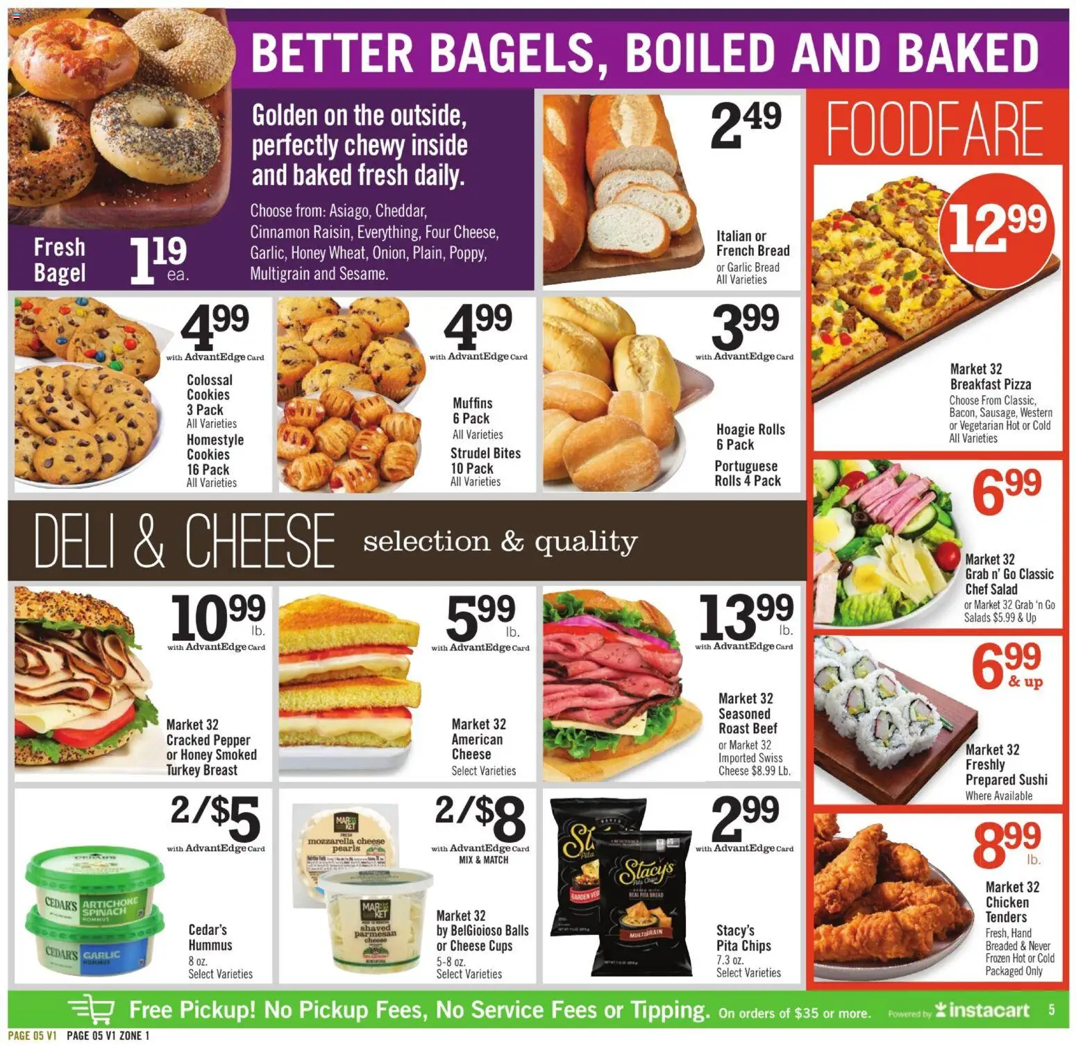 Price Chopper Weekly Ad - valid from 09/06/2026 | Page: 5 | Products: Turkey, Pizza, Pepper, Mozzarella