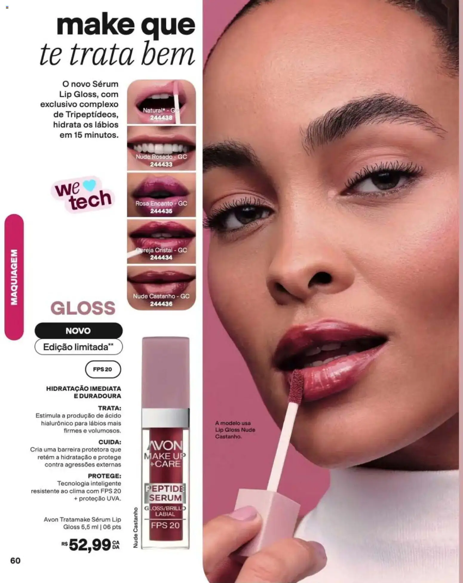 Avon Folheto - válido de 12/10/2026 | Página: 60 | Produtos: Cereja, Maquiagem, Sérum