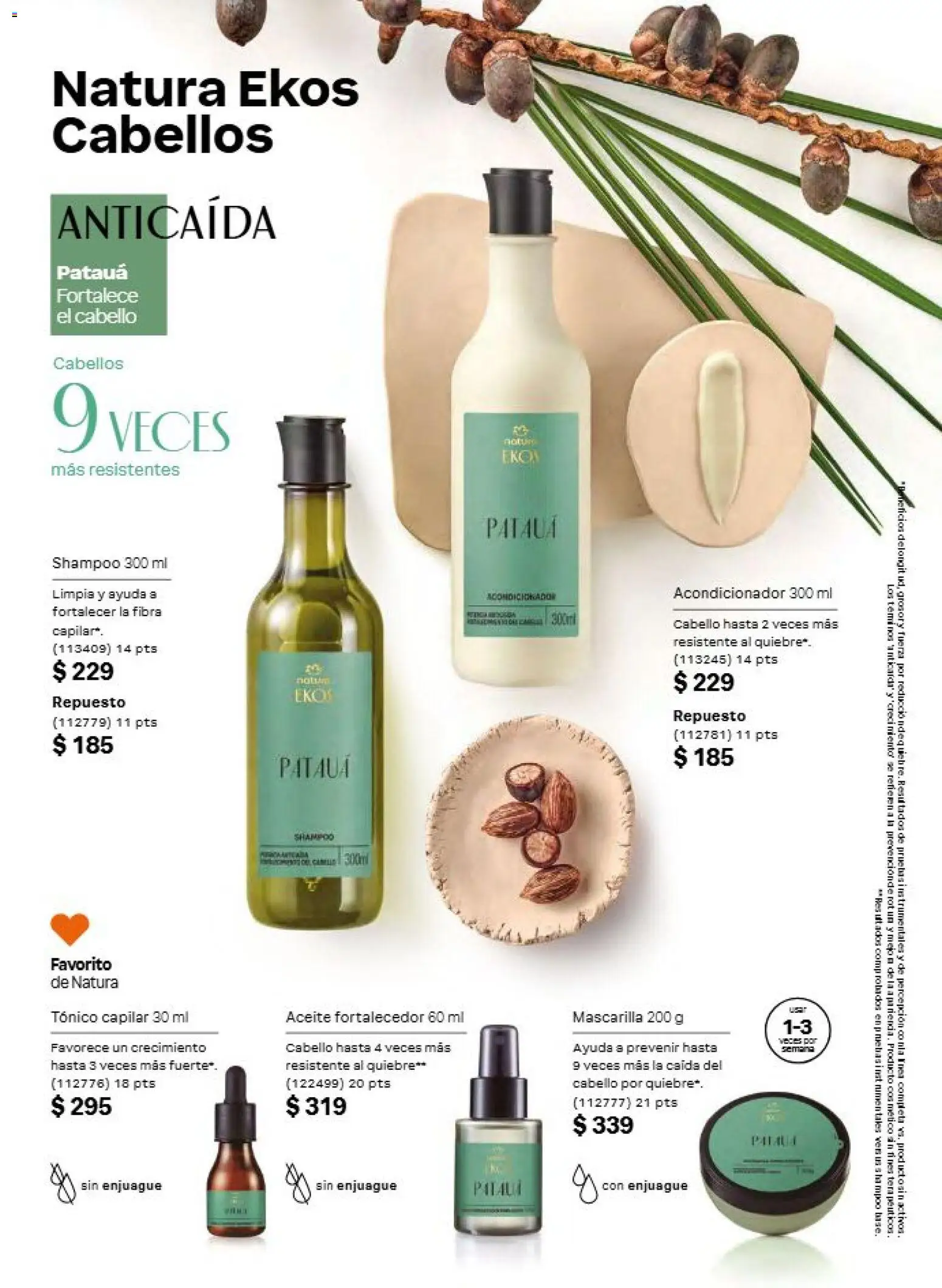 Nuevas ofertas de Natura válidas en toda la República Mexicana desde el 31/07/2026. ¡Encuentra las mejores ofertas en Natura campaña 12 2026! | Página: 131 | Productos: Aceite, Shampoo, Mascarilla, Acondicionador