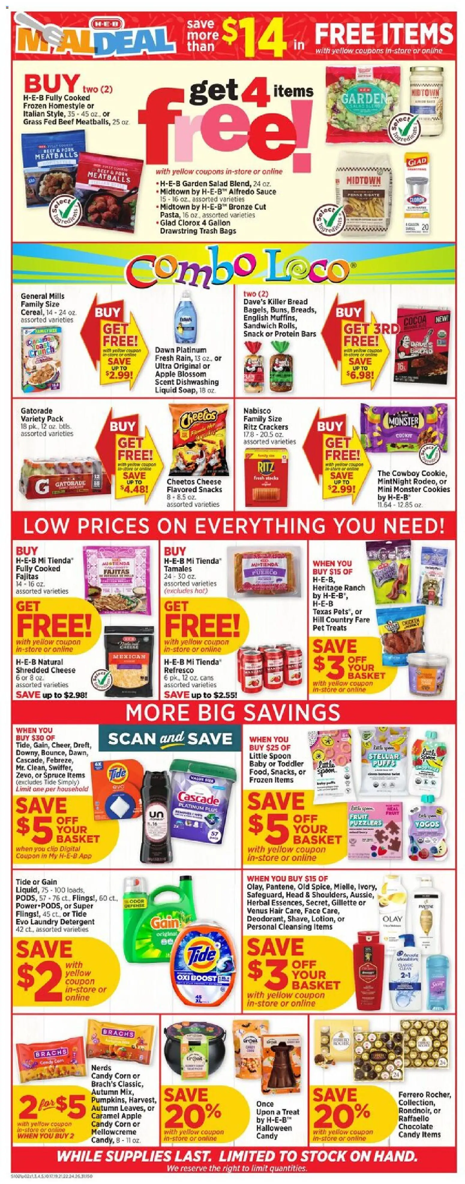 H-E-B Weekly Ad - valid from 10/21/2026 | Page: 2