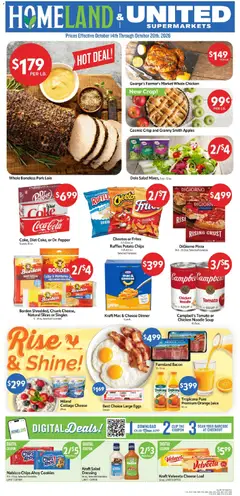 Preview of Homeland weekly ads valid from 10/14/2026