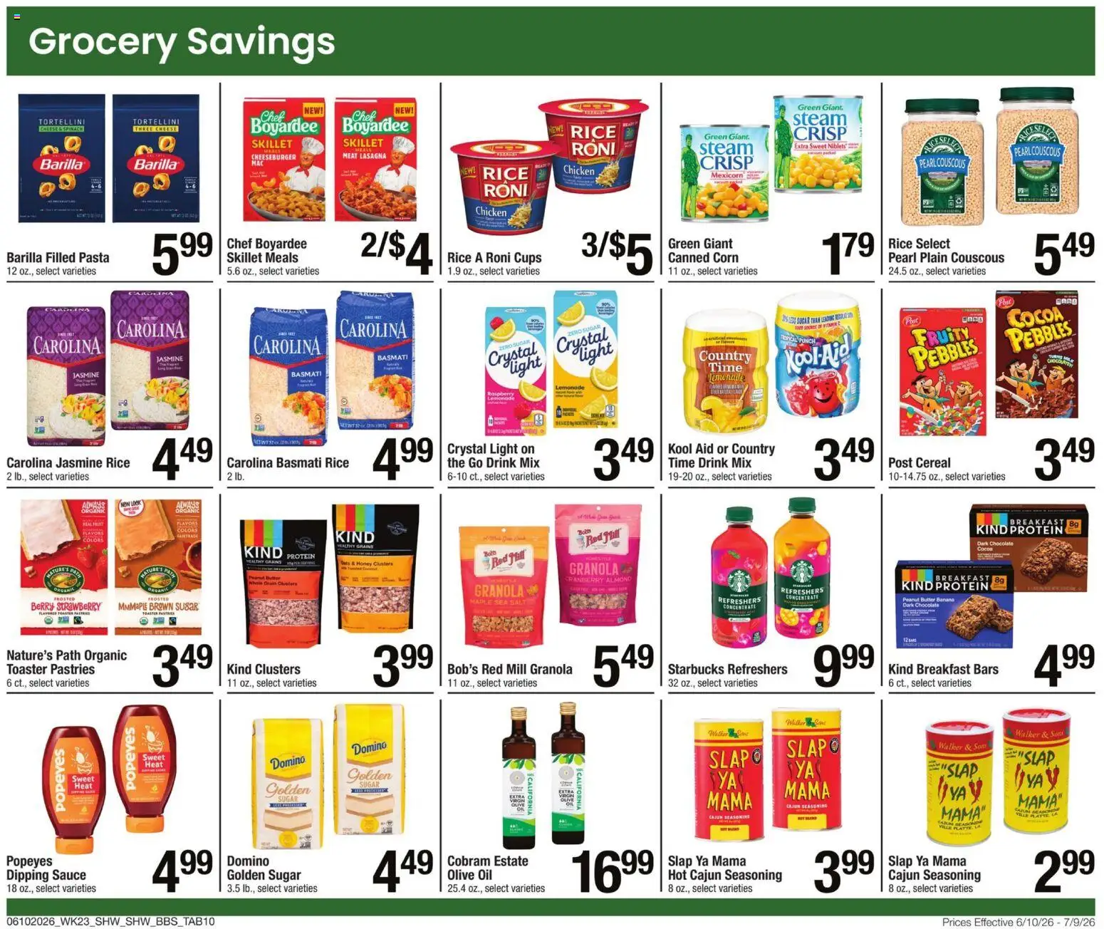 Star Market Big Book of Savings - valid from 10.06.2026 | Page: 11 | Products: Oil, Chocolate, Pasta, Sugar