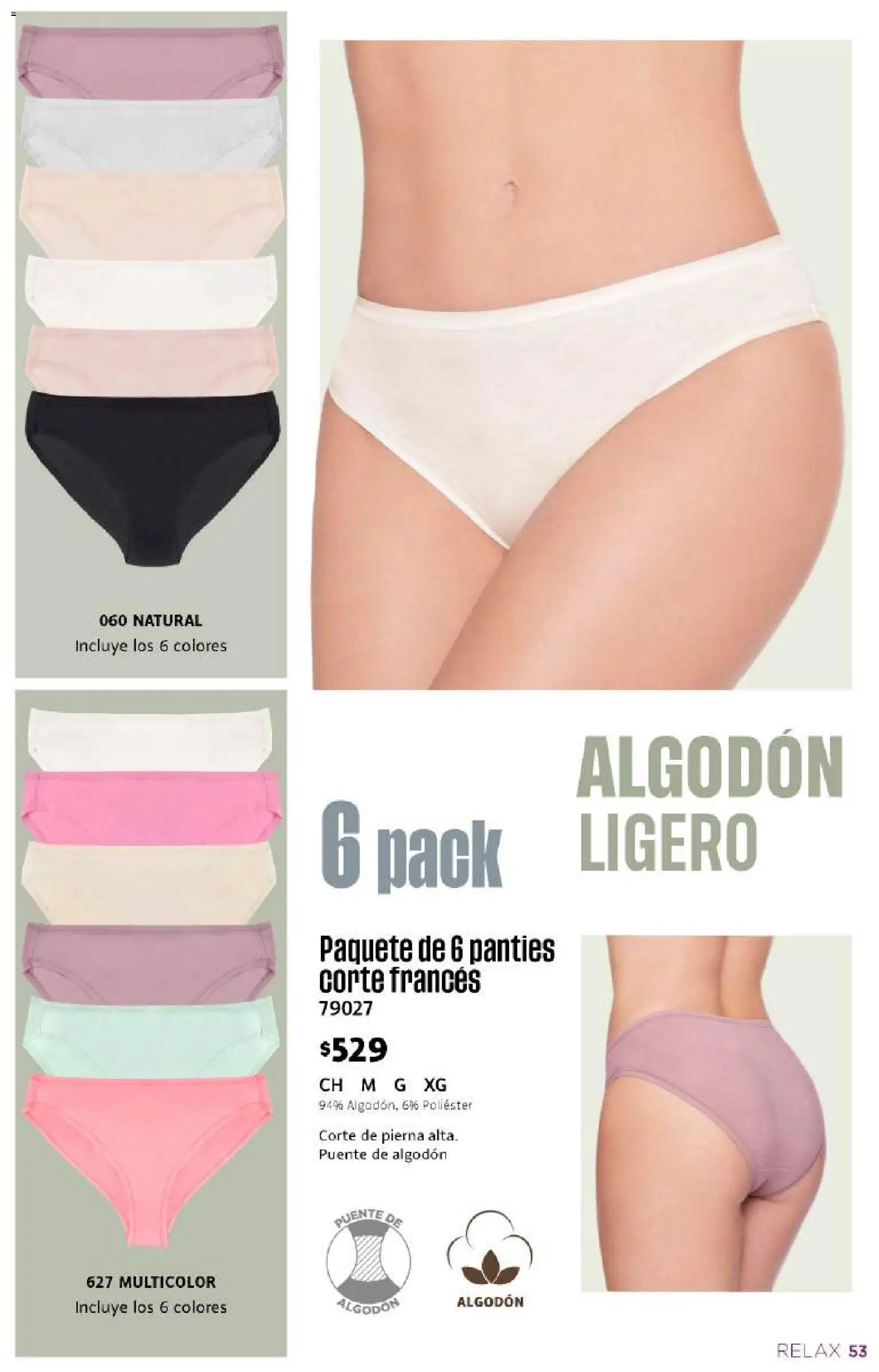 Nuevas ofertas de Ilusión válidas en toda la República Mexicana desde el 01/08/2026. ¡Encuentra las mejores ofertas en Ilusión catálogo Otoño! | Página: 55 | Productos: Algodón