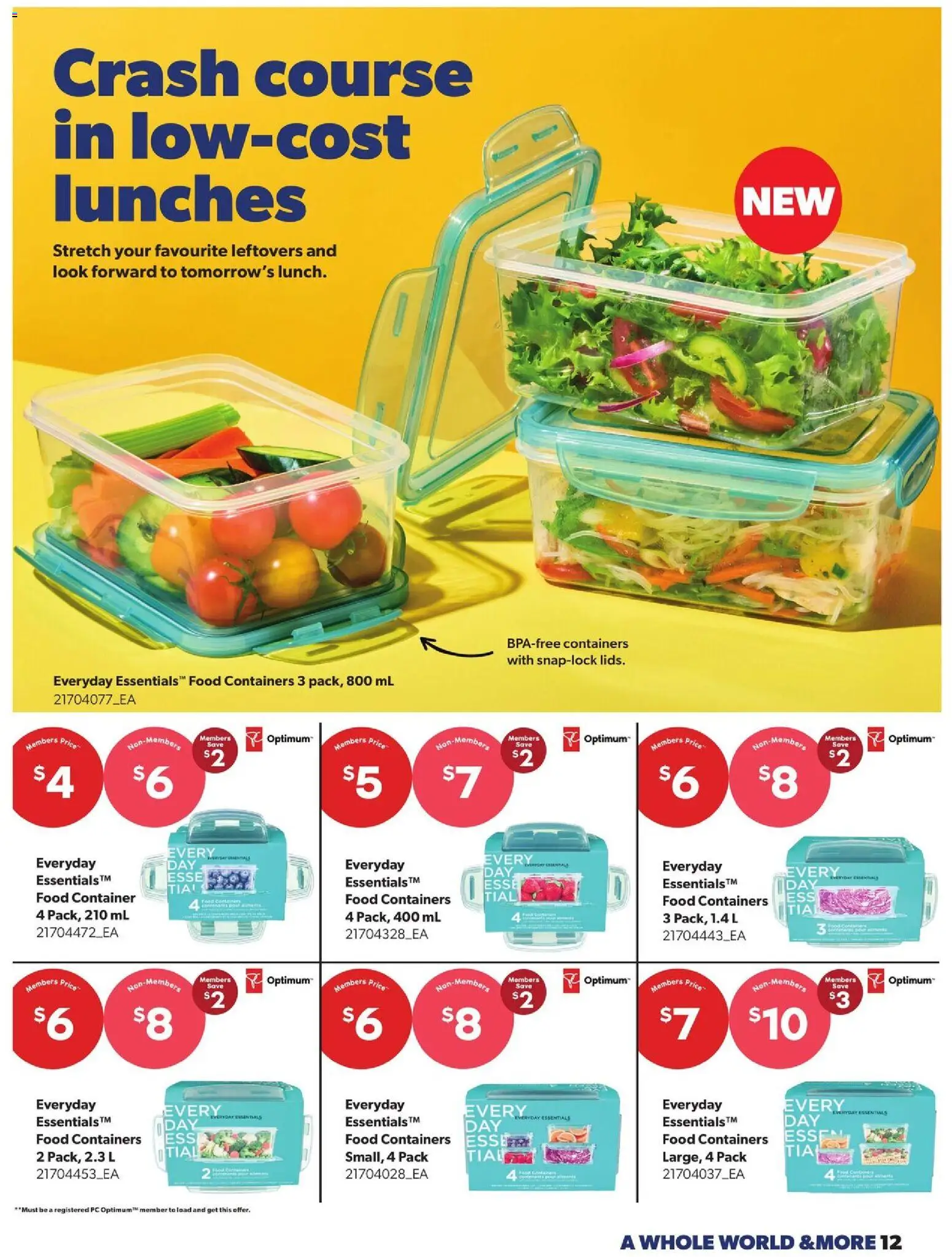 Real Canadian Superstore flyer valid from Aug 6, 2026 | Page: 12 | Products: PC