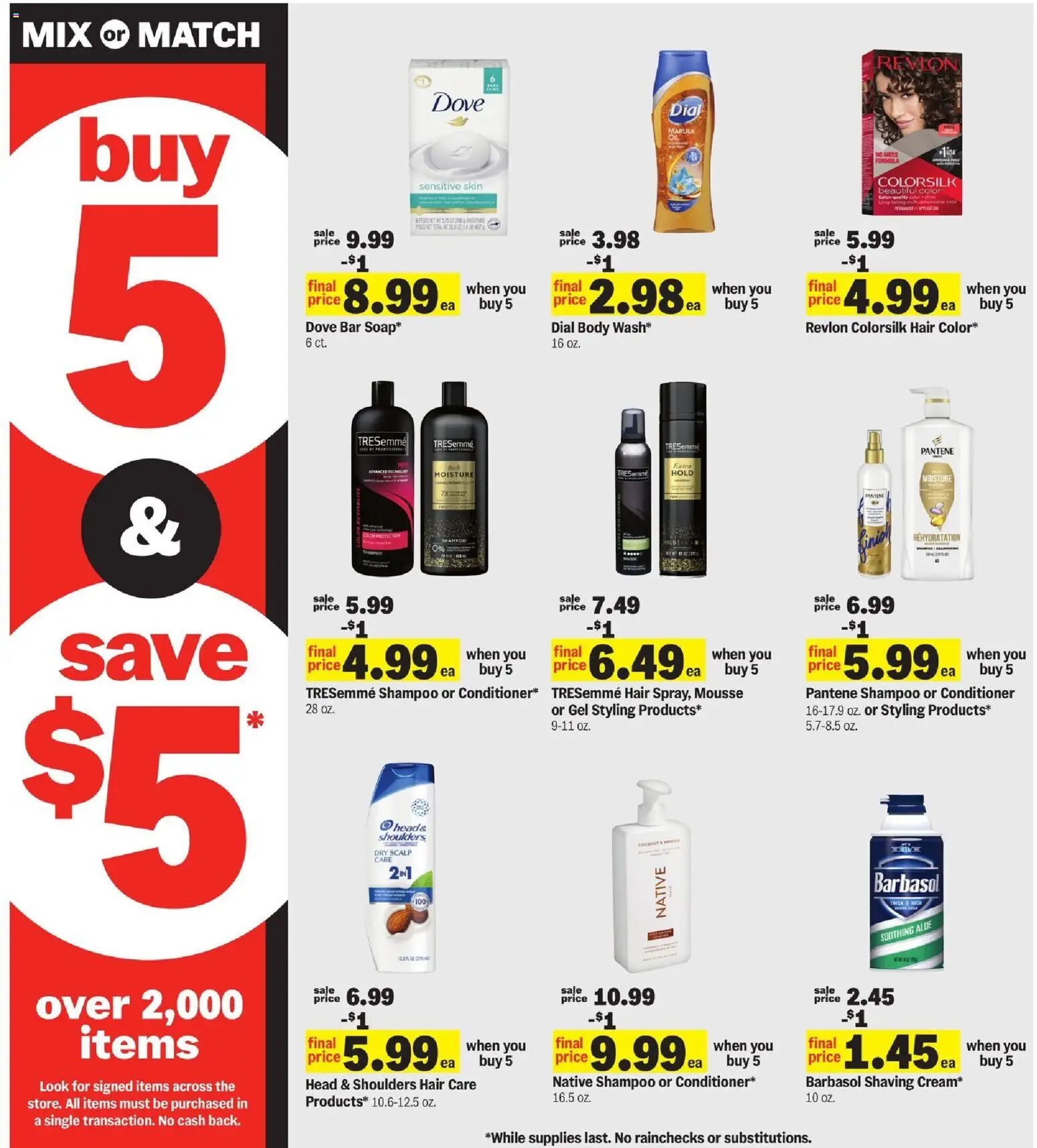 Meijer Weekly Ad - valid from 07/01/2026 | Page: 19 | Products: Shampoo, Conditioner