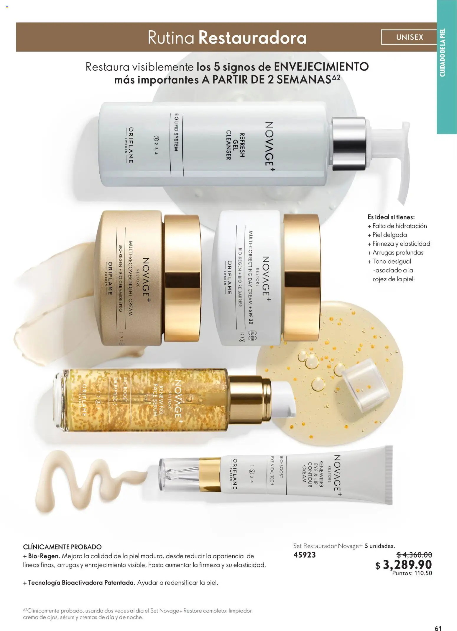 Nuevas ofertas de Oriflame válidas en toda la República Mexicana desde el 30.05.2026. ¡Encuentra las mejores ofertas en Oriflame campaña 8 2026! | Página: 61