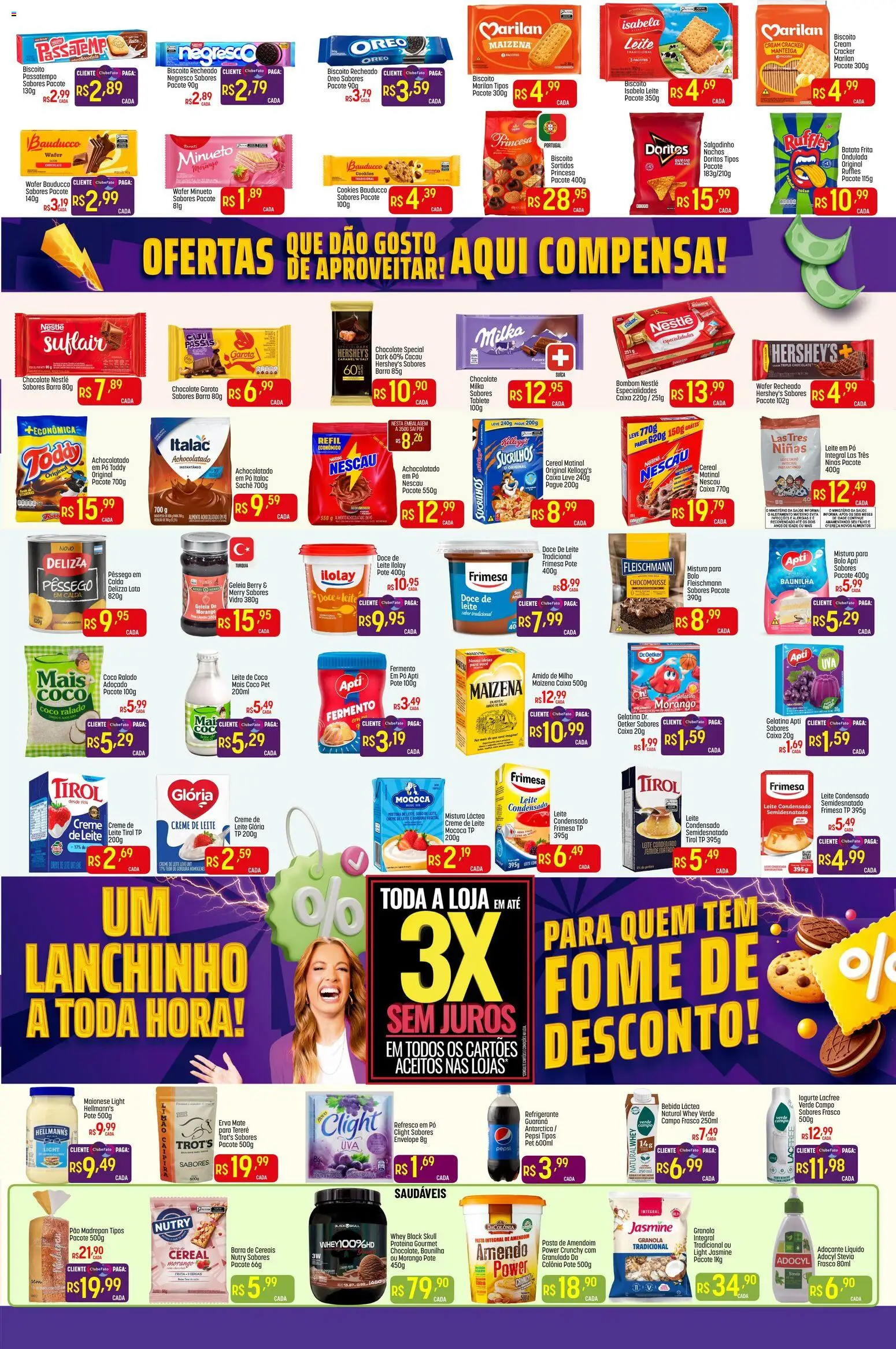 Super Muffato Folheto - válido de 20.04.2026 | Página: 3 | Produtos: Amendoim, Refresco, Bebida, Leite em pó