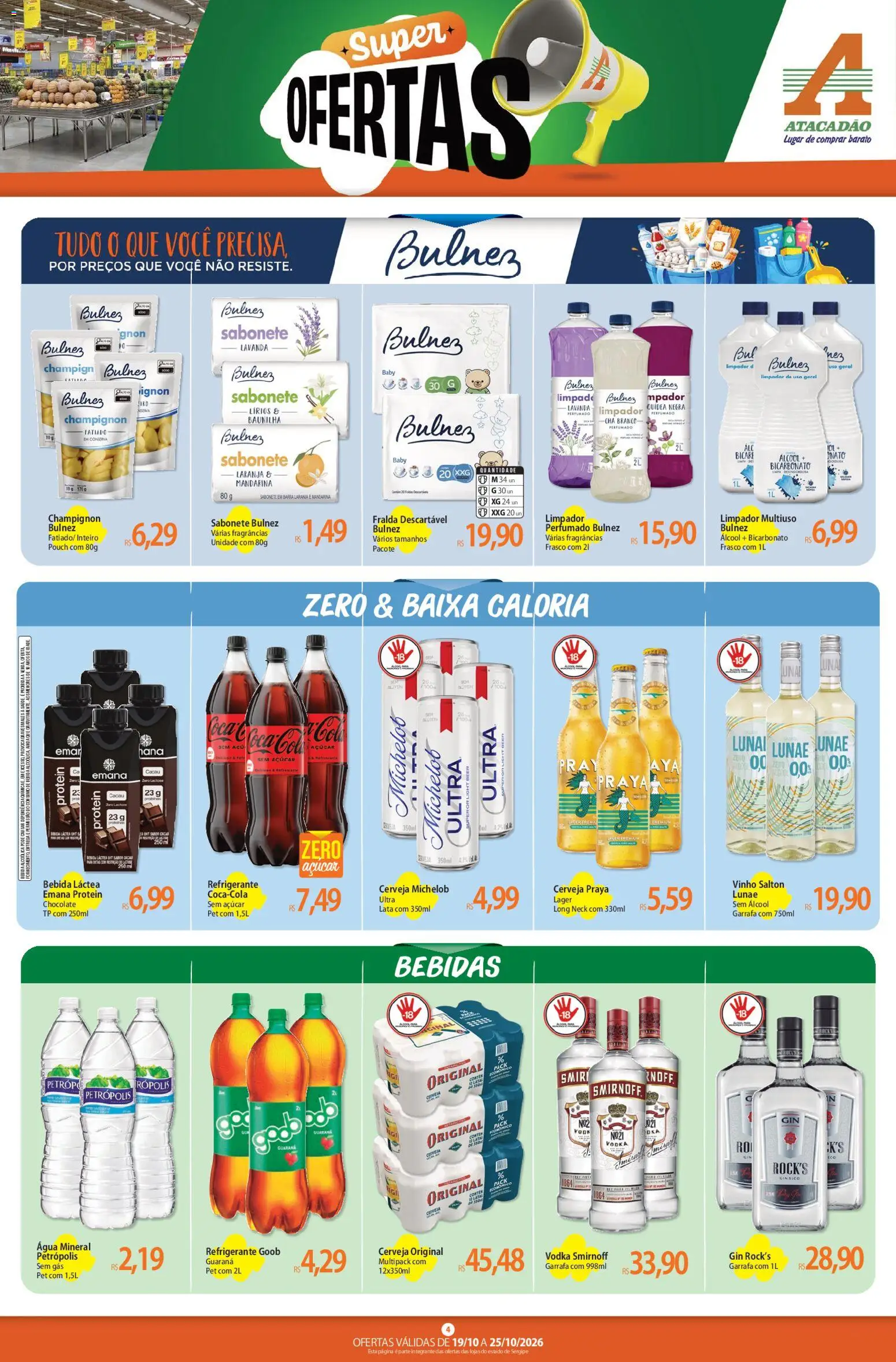 Atacadão Folheto - válido de 19/10/2026 | Página: 4