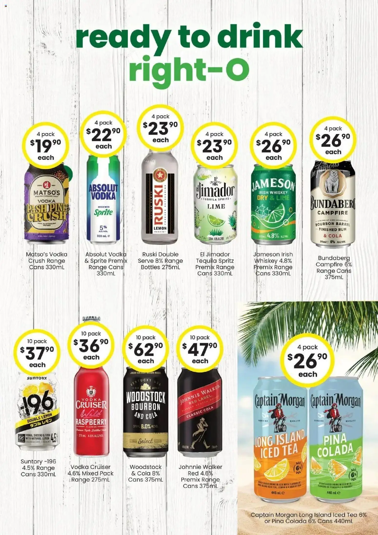 The Bottle-O catalogue - valid from 19.04.2026 | Page: 5 | Products: Tea, Vodka, Lemon, Raspberry