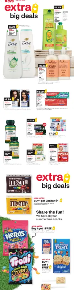 Preview of CVS Pharmacy weekly ads valid from 07/05/2026