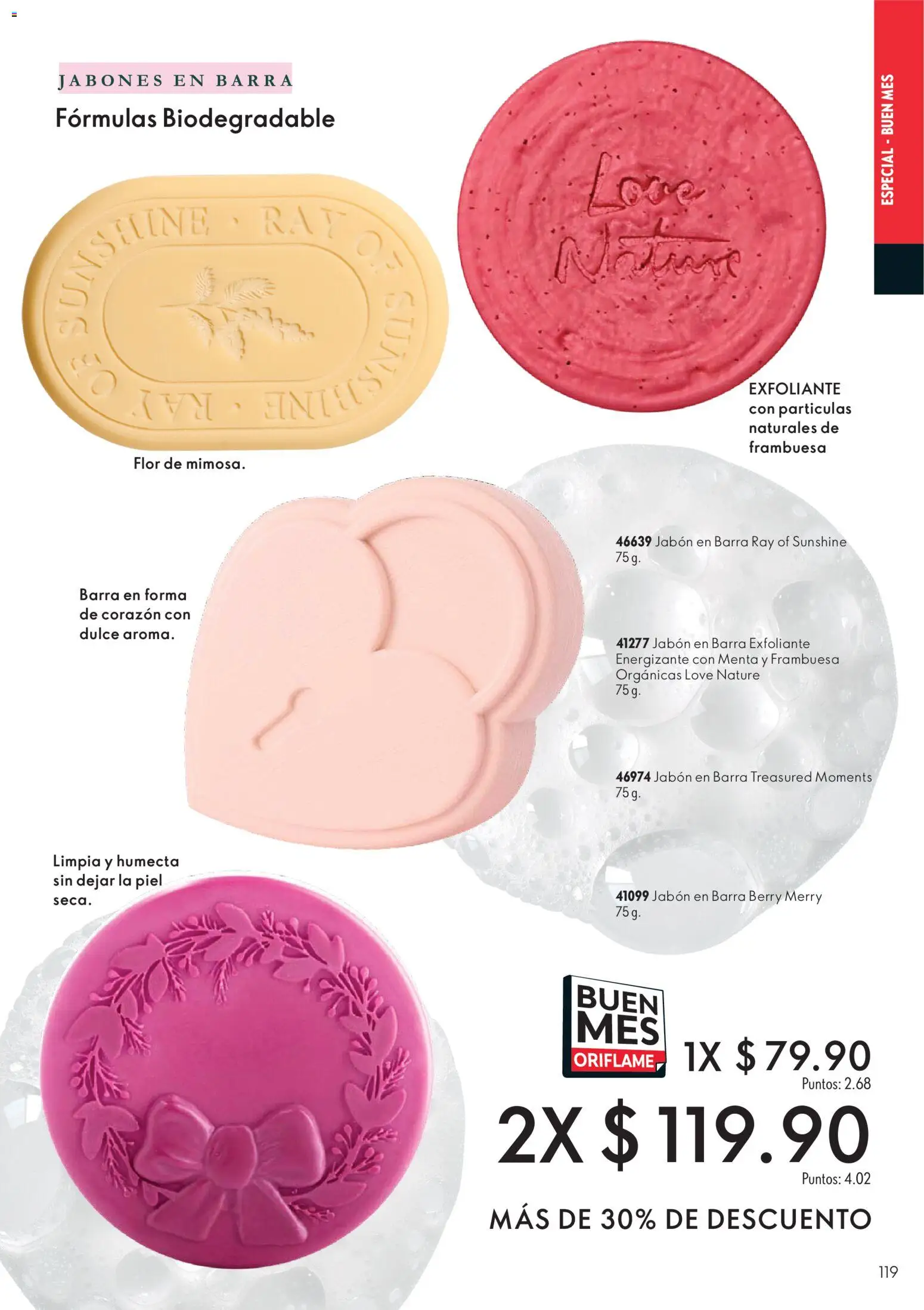 Nuevas ofertas de Oriflame válidas en toda la República Mexicana desde el 24/10/2026. ¡Encuentra las mejores ofertas en Oriflame Buen Mes! | Página: 119