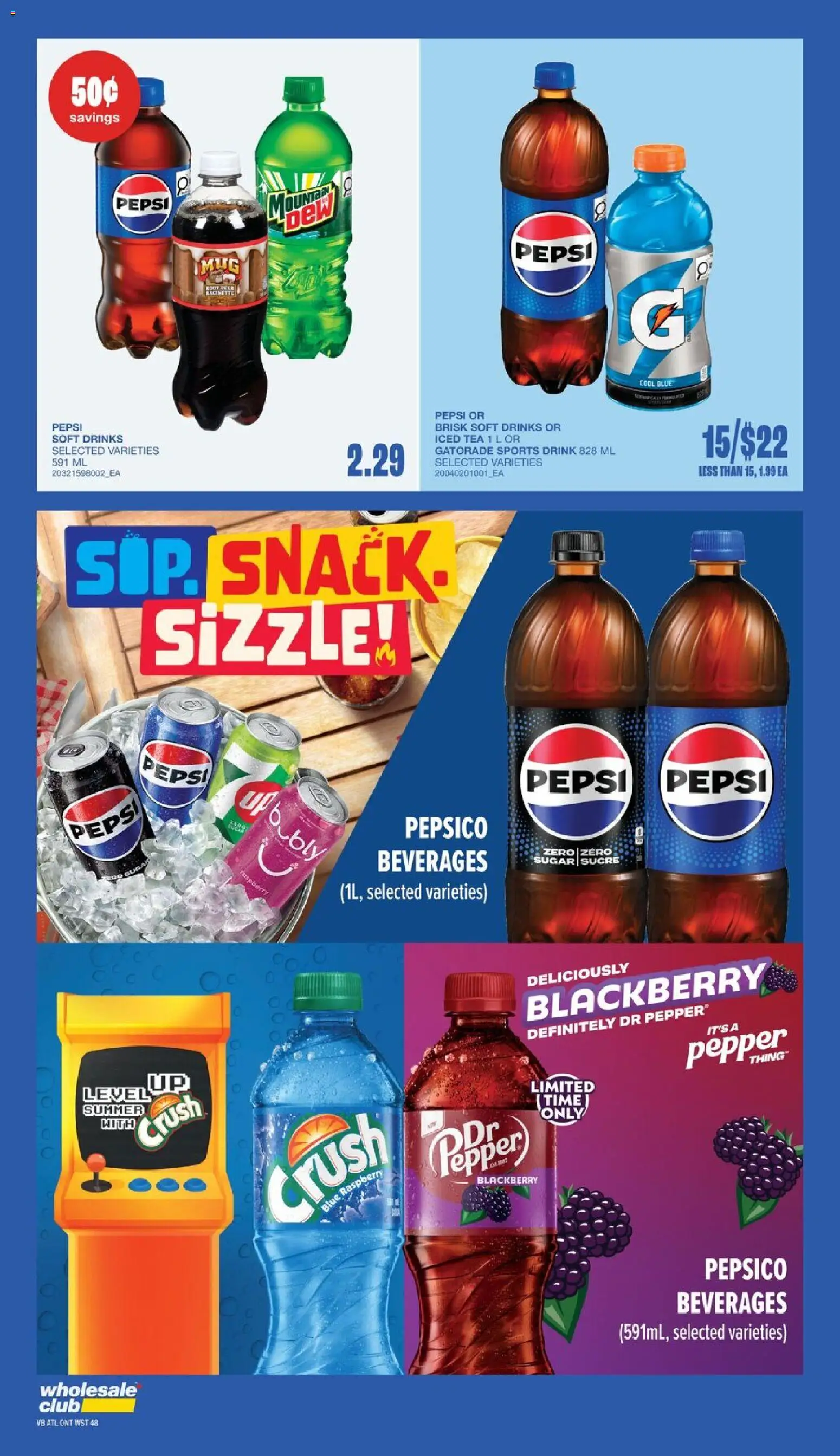 Wholesale Club flyer valid from Jul 30, 2026 | Page: 58 | Products: Tea