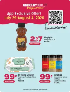 Preview of Grocery Outlet weekly ads valid from 07/29/2026 | Page: 4