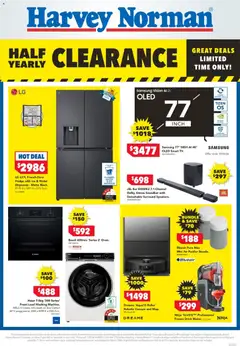Preview of Harvey Norman Electrical Clearance - valid from 04.06.2026