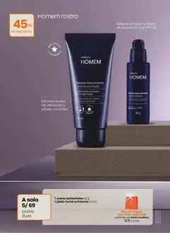 Vista previa de folleto Natura catálogo  - Ciclo 8 de la Natura válido desde 05.05.2026 | Página: 19 | Productos: Exfoliante, Jabón, Crema, Bolsa