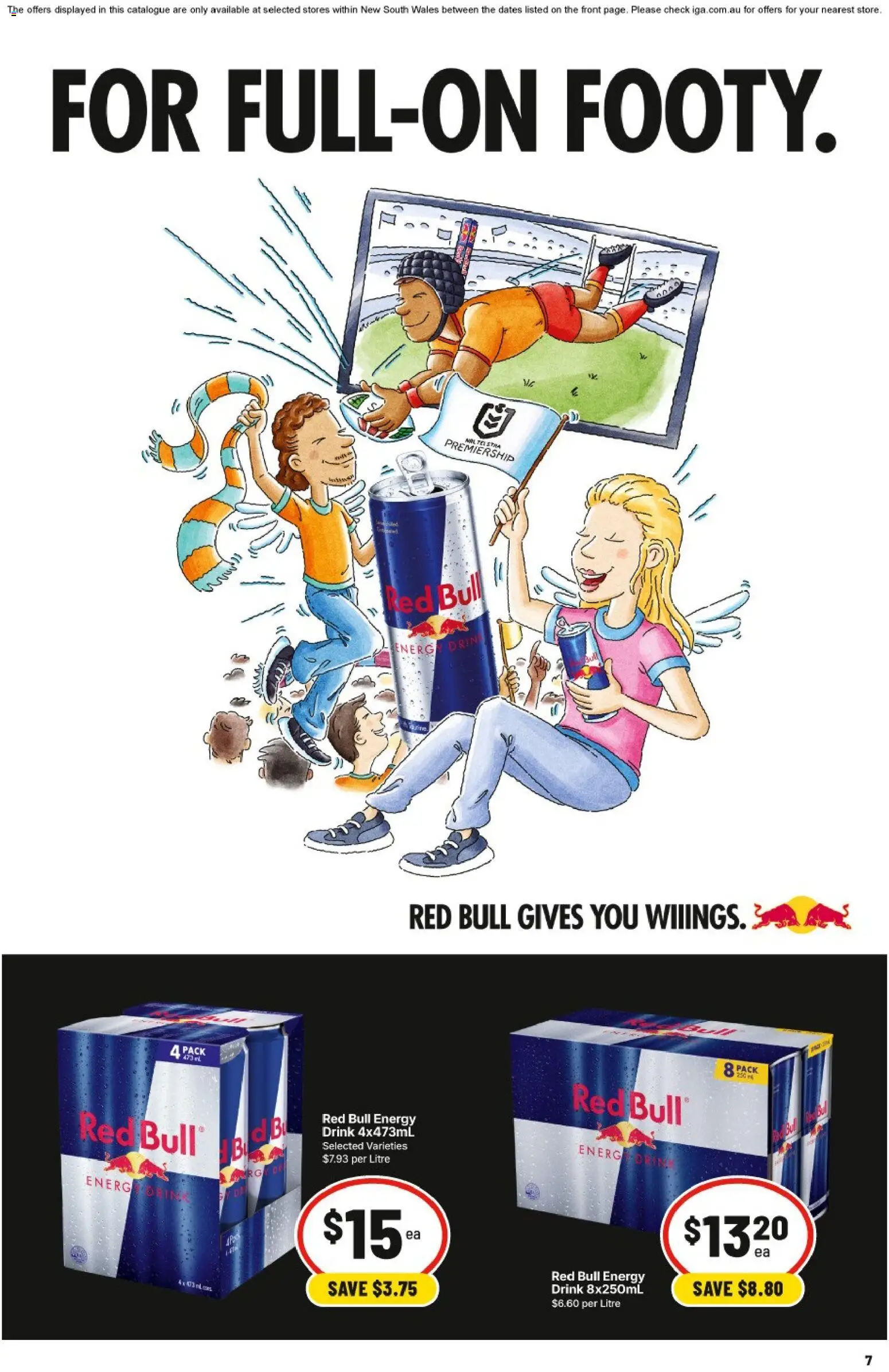 IGA catalogue - valid from 30/09/2026 | Page: 16 | Products: Energy drink, Red Bull