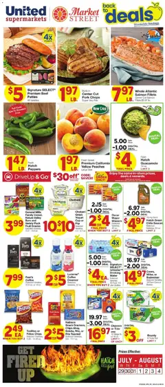 Preview of United Supermarkets weekly ads valid from 07/29/2026