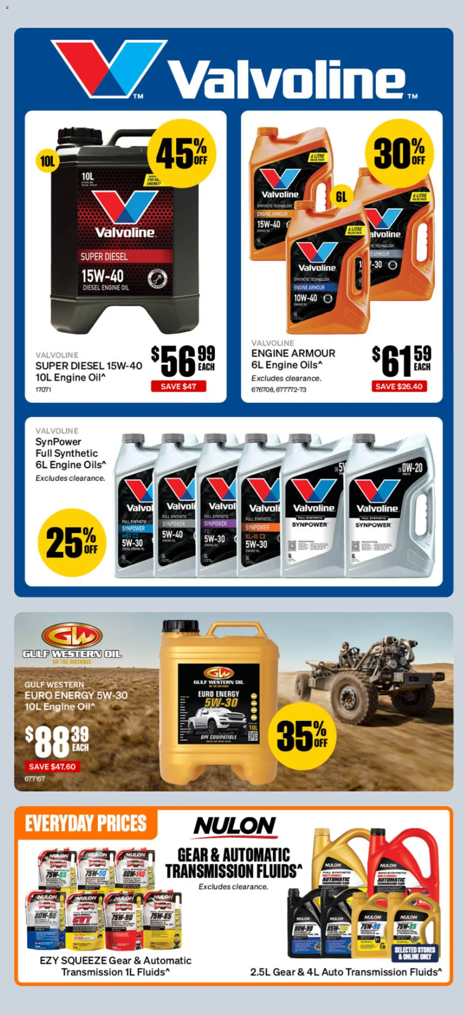 Supercheap Auto catalogue - valid from 30/09/2026 | Page: 6 | Products: Oil